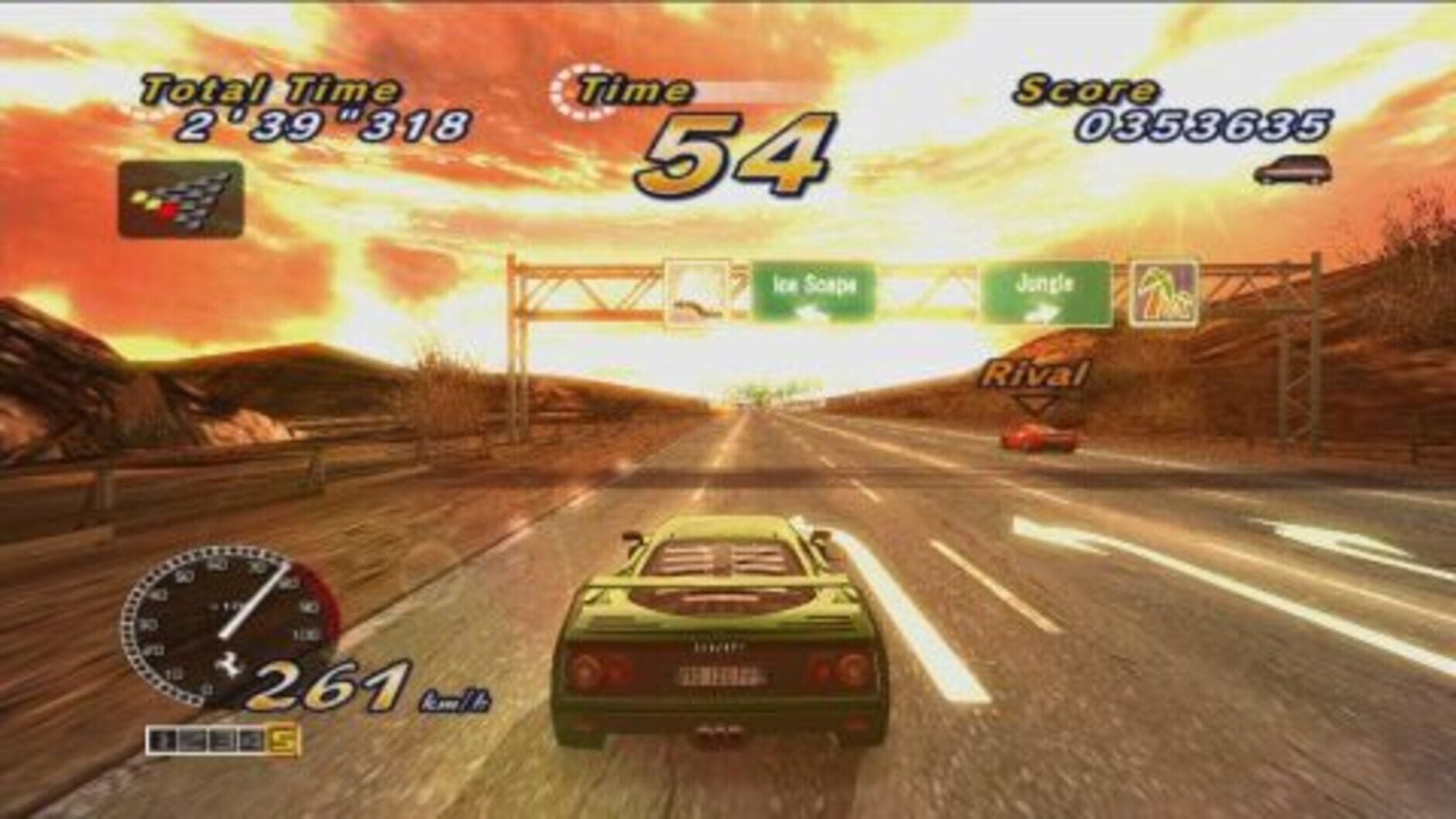 Screenshot for Outrun Online Arcade