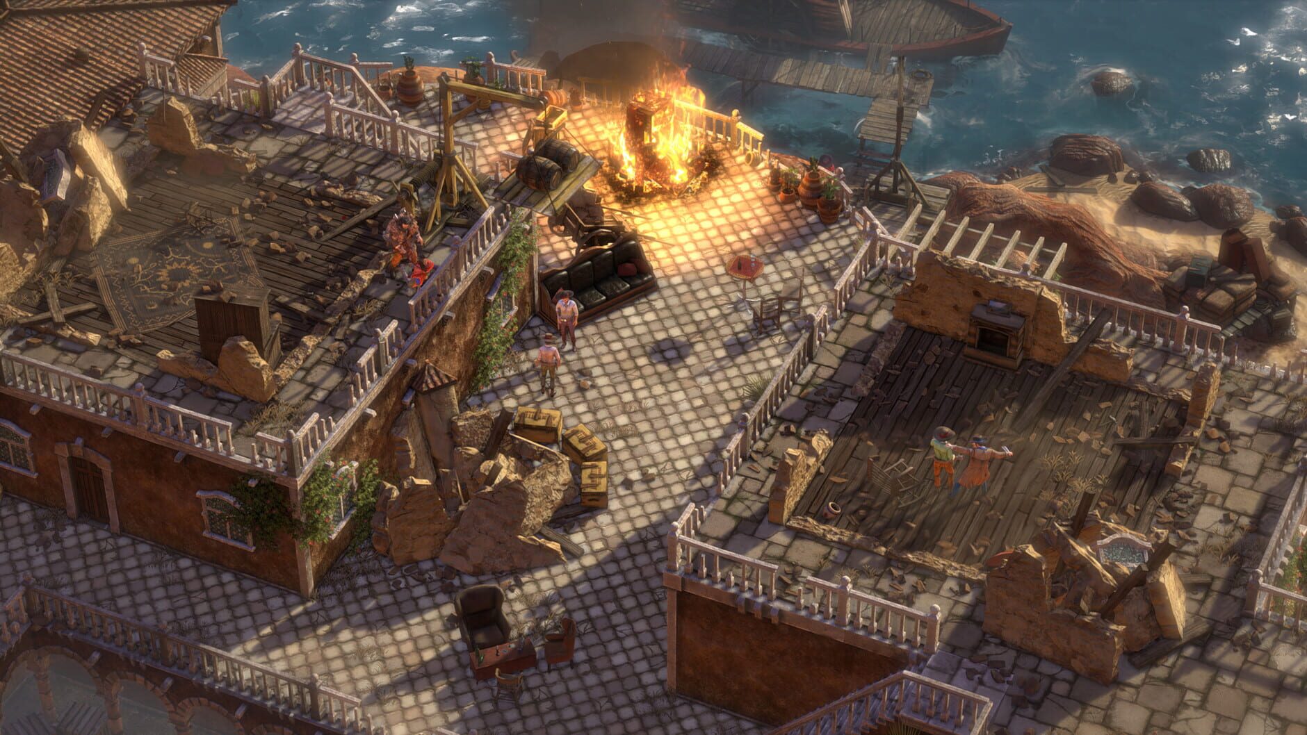Screenshot for Desperados III: Money for the Vultures - Part 1: Late to the Party
