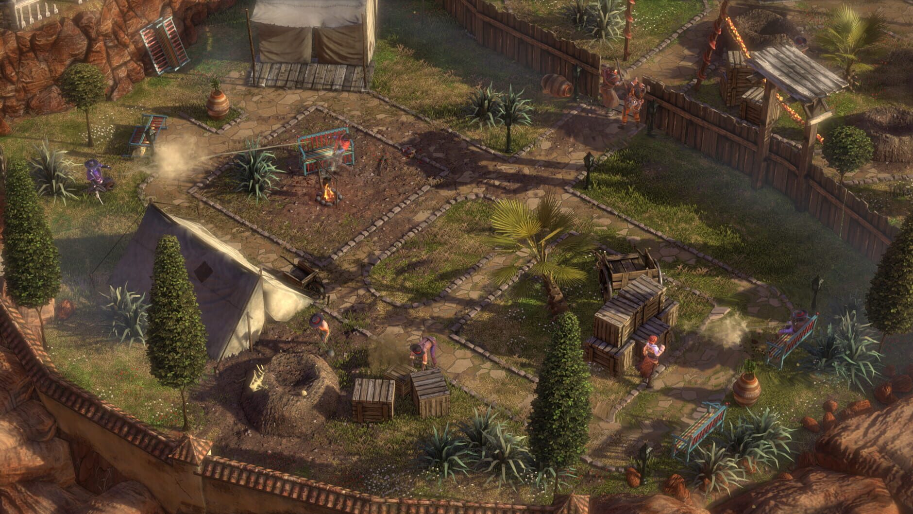 Screenshot for Desperados III: Money for the Vultures - Part 1: Late to the Party