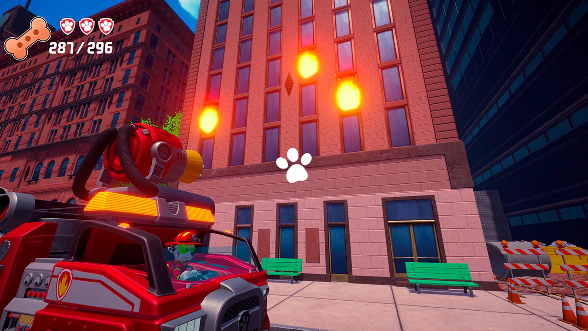 Screenshot for Paw Patrol the Movie: Adventure City Calls