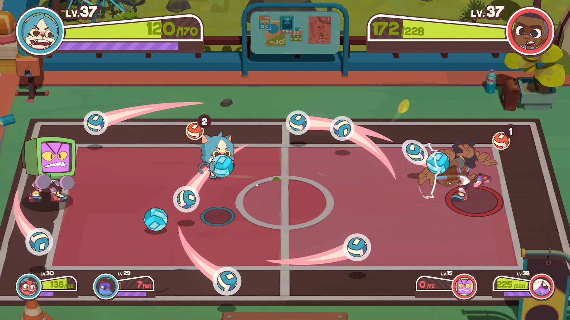 Screenshot for Dodgeball Academia