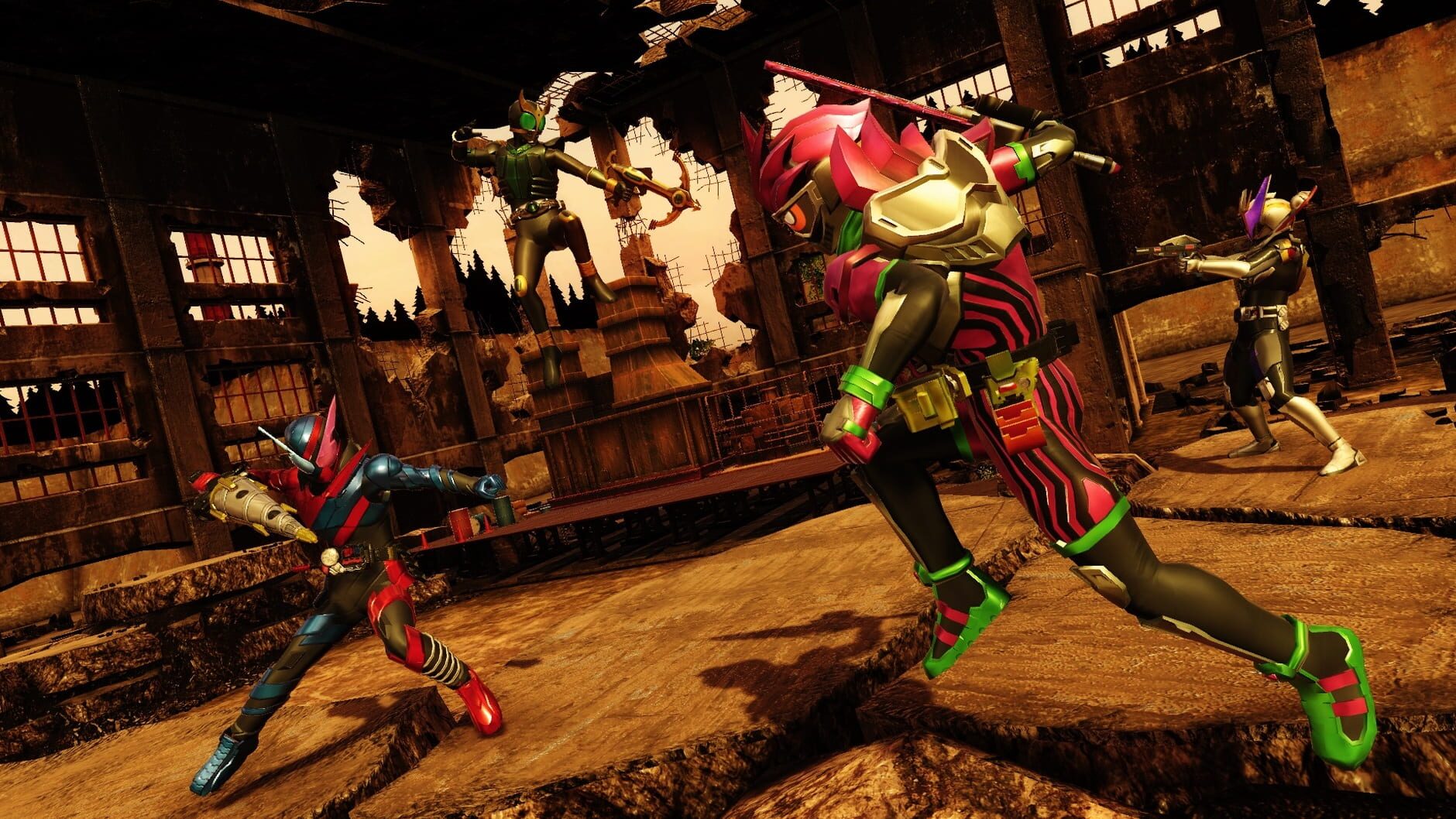 Screenshot for Kamen Rider: Climax Fighters