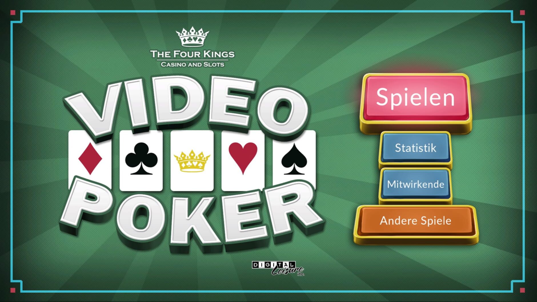 Screenshot for Four Kings: Video Poker