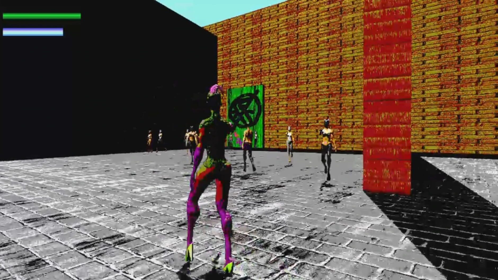 Screenshot for Lizard Lady vs the Cats