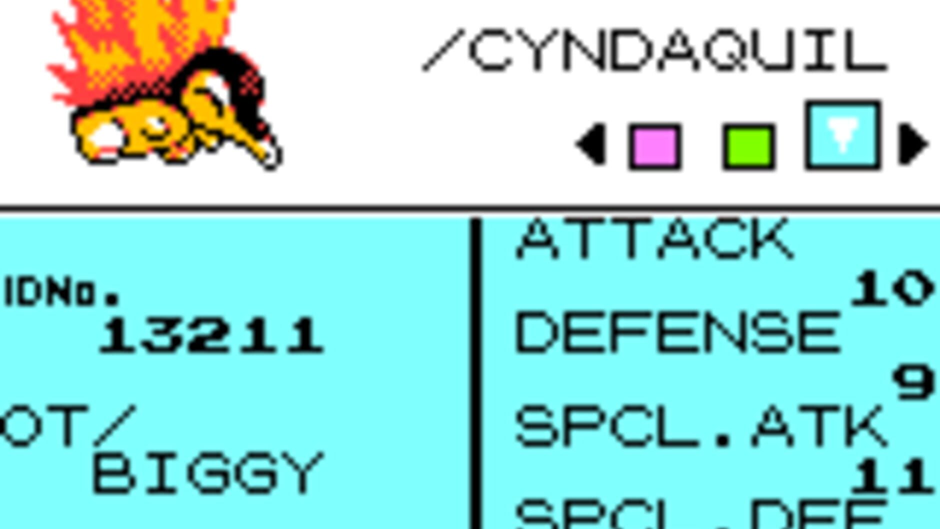 Screenshot for Pokémon Gold Version