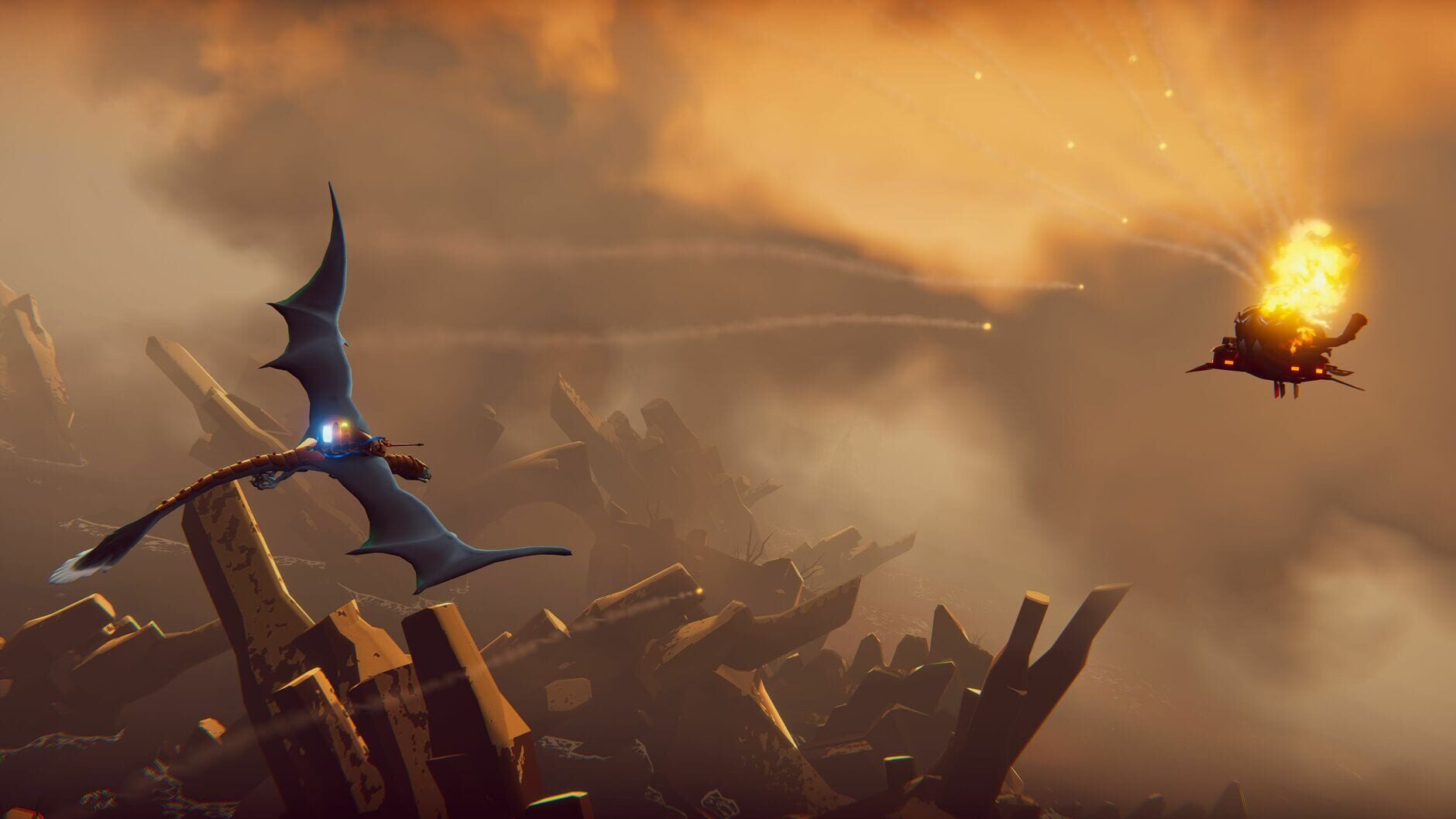 Screenshot for The Falconeer: The Hunter