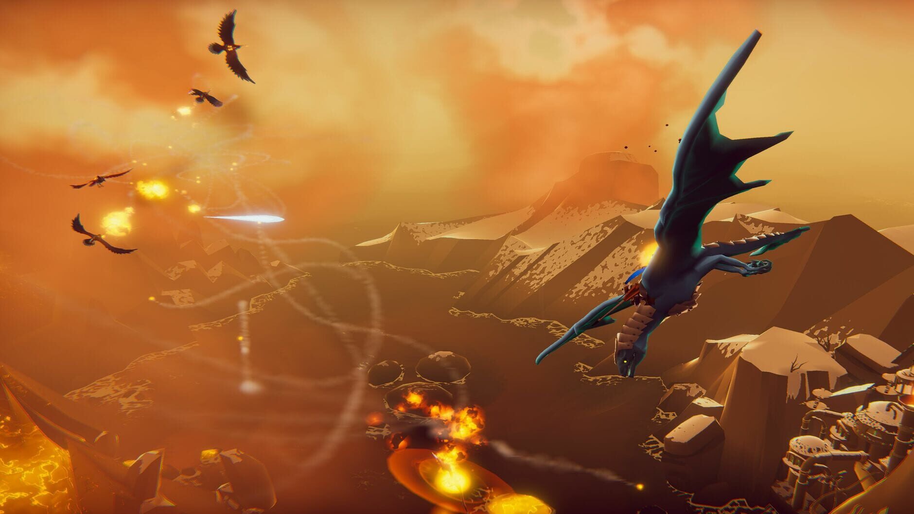 Screenshot for The Falconeer: The Hunter