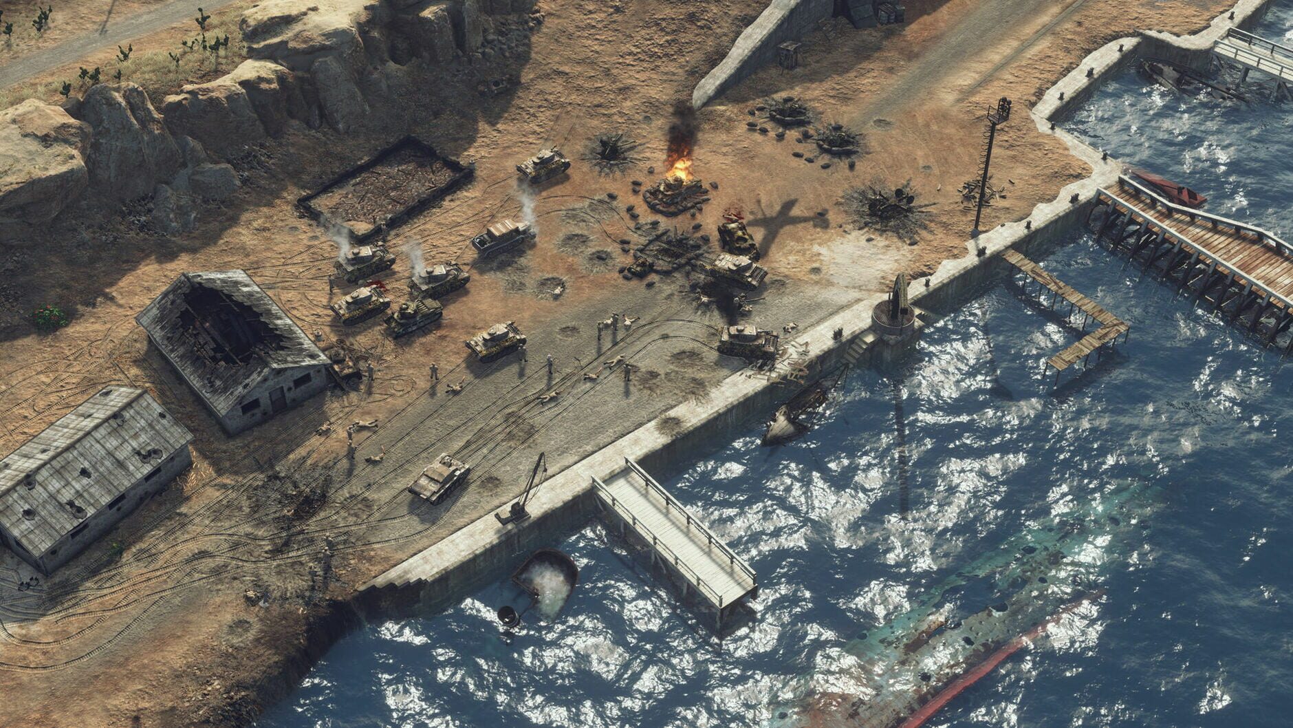 Screenshot for Sudden Strike 4: Africa-Desert War