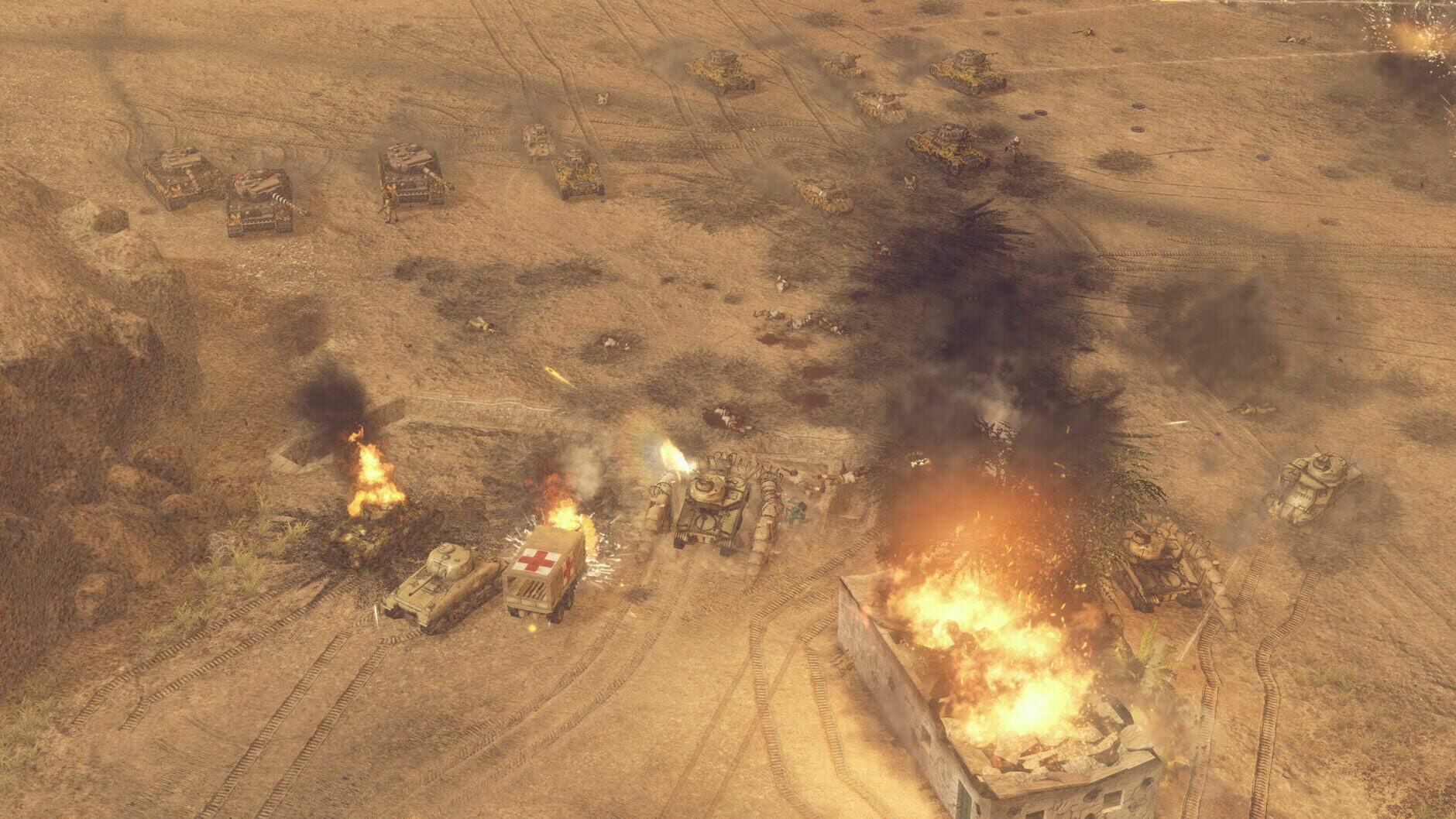 Screenshot for Sudden Strike 4: Africa-Desert War