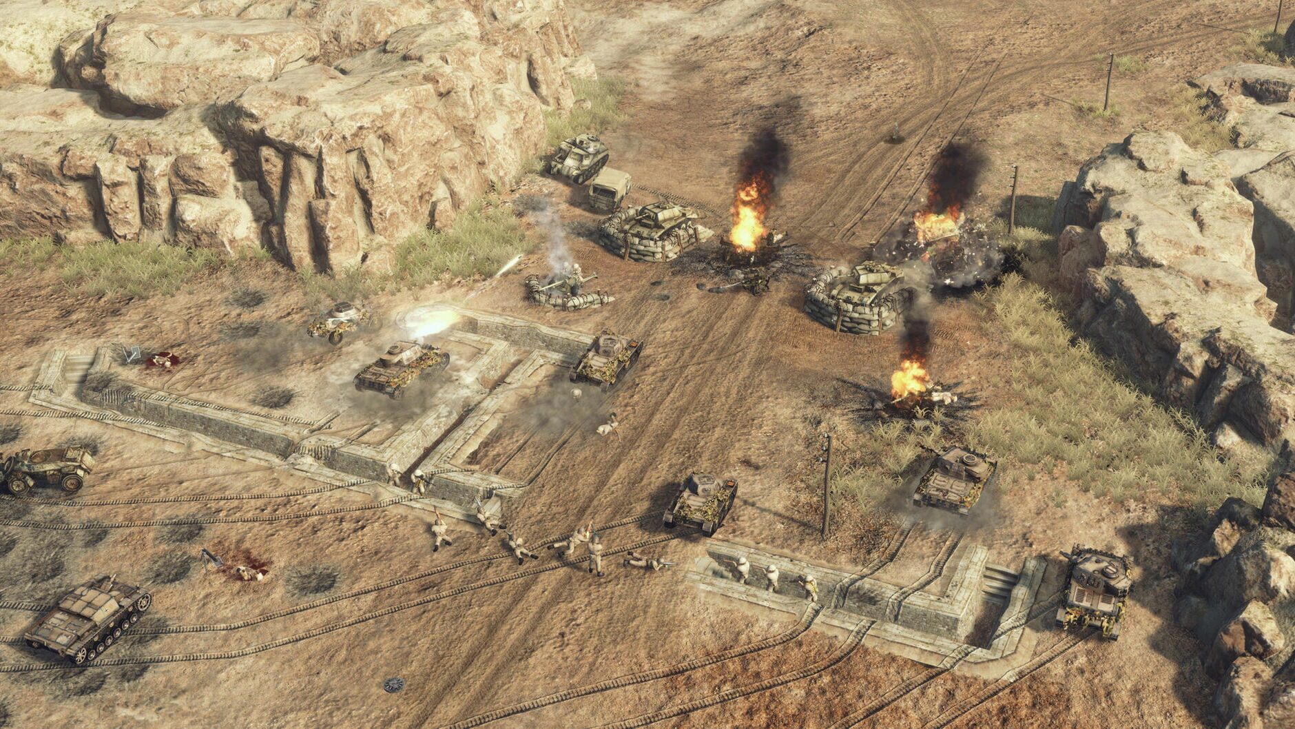 Screenshot for Sudden Strike 4: Africa-Desert War