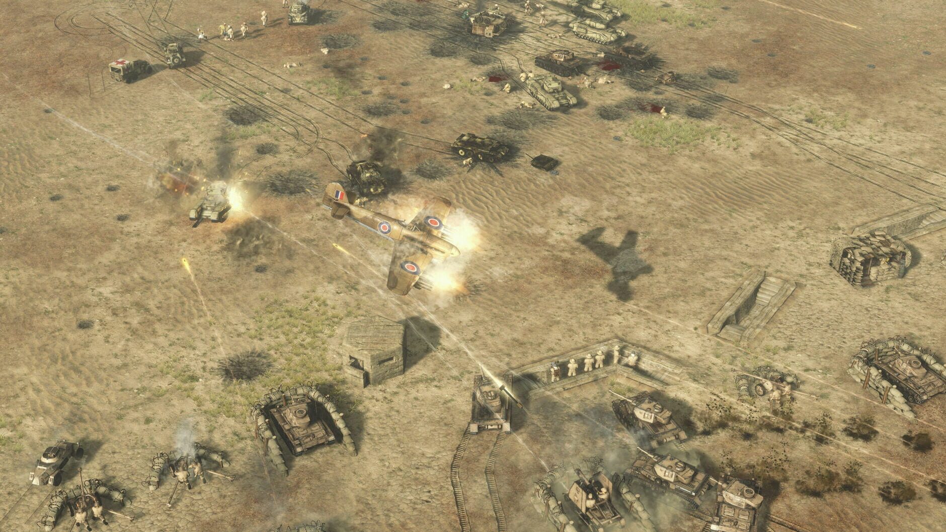 Screenshot for Sudden Strike 4: Africa-Desert War