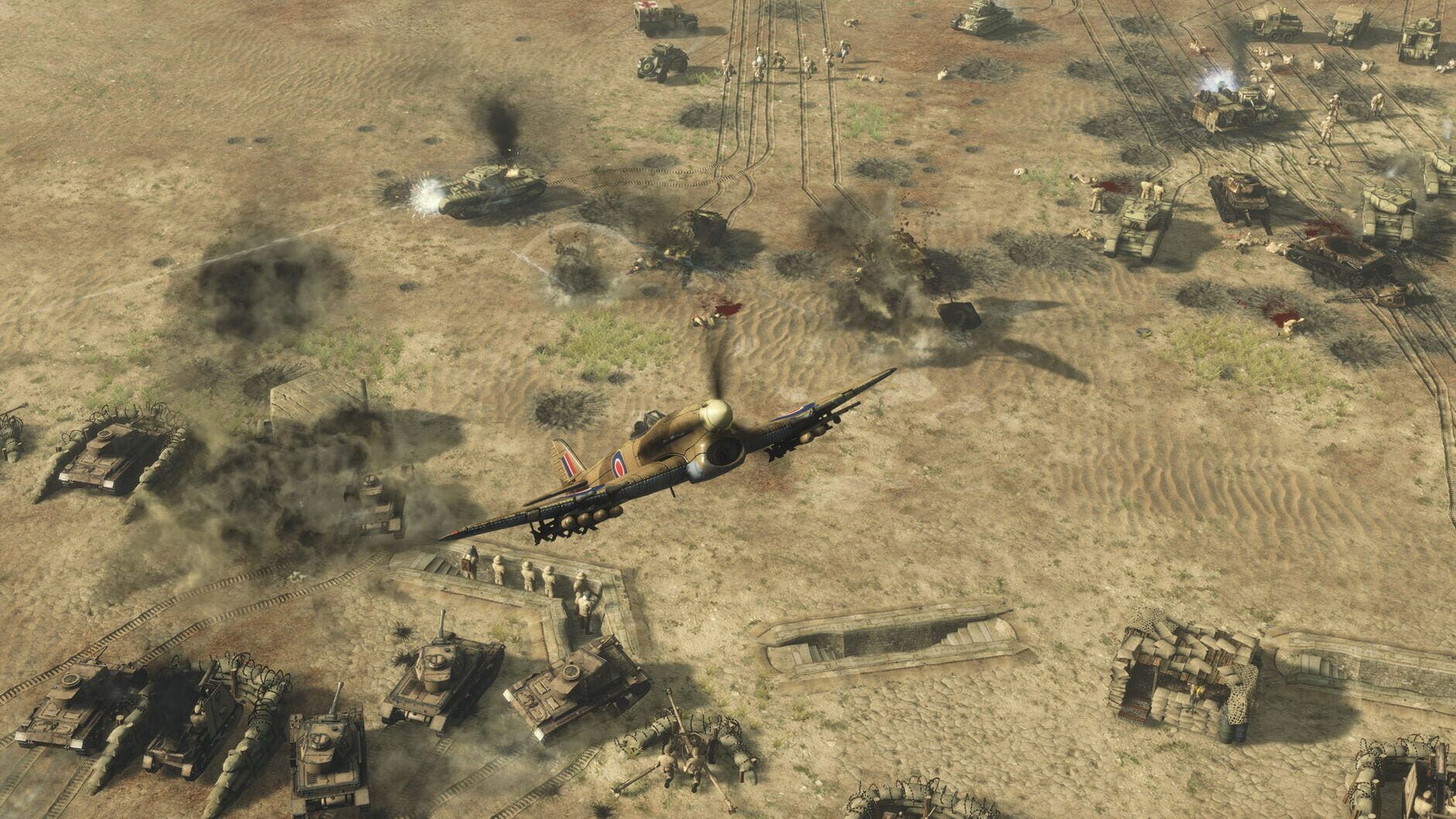Screenshot for Sudden Strike 4: Africa-Desert War