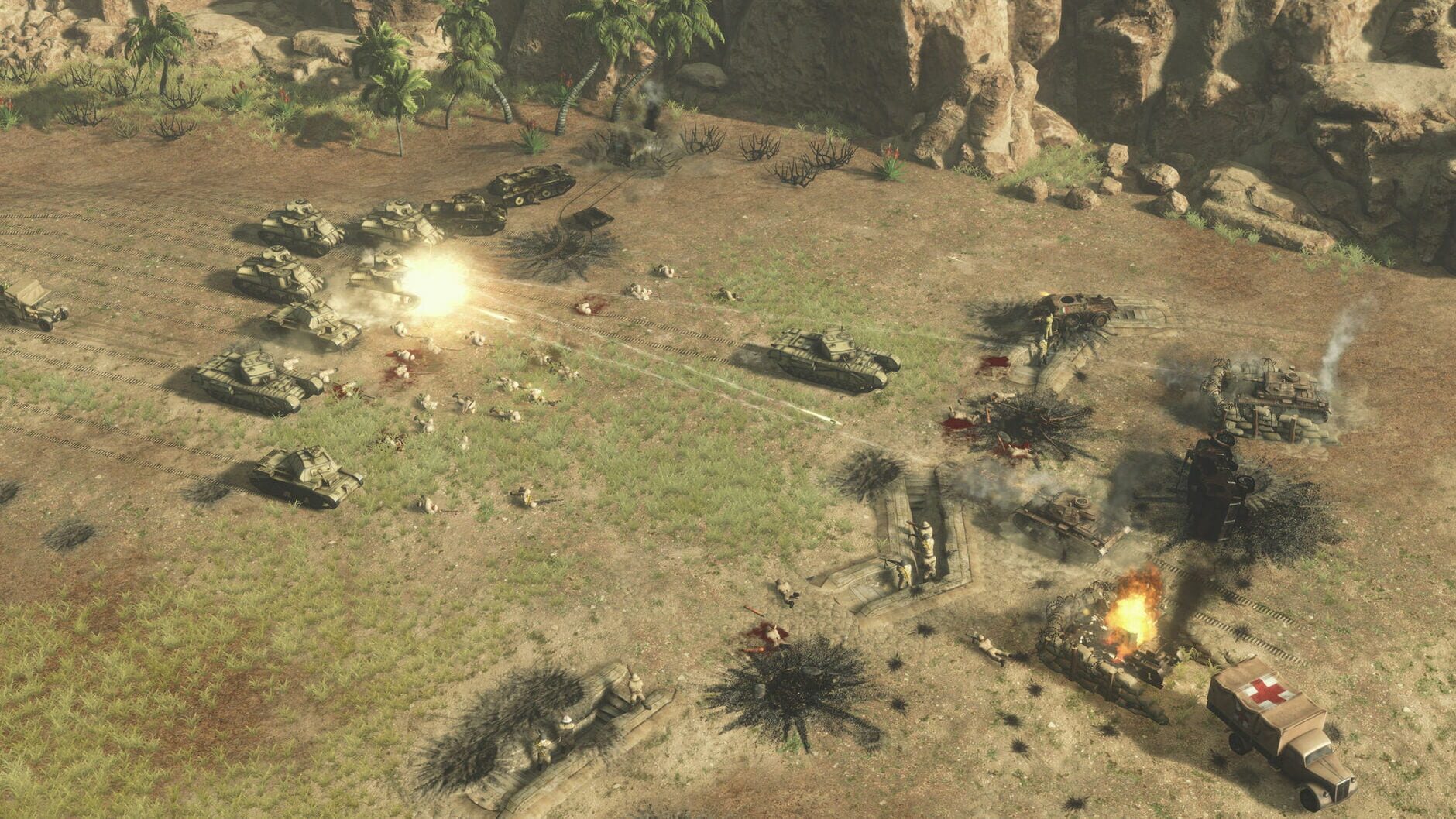 Screenshot for Sudden Strike 4: Africa-Desert War
