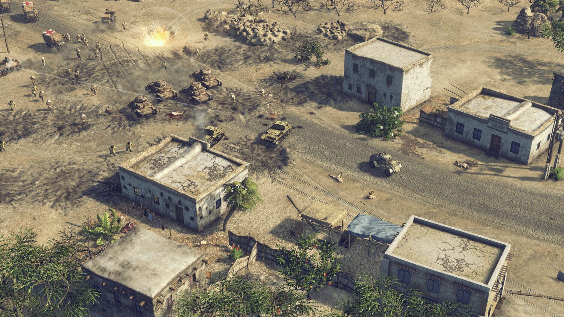 Screenshot for Sudden Strike 4: Africa-Desert War