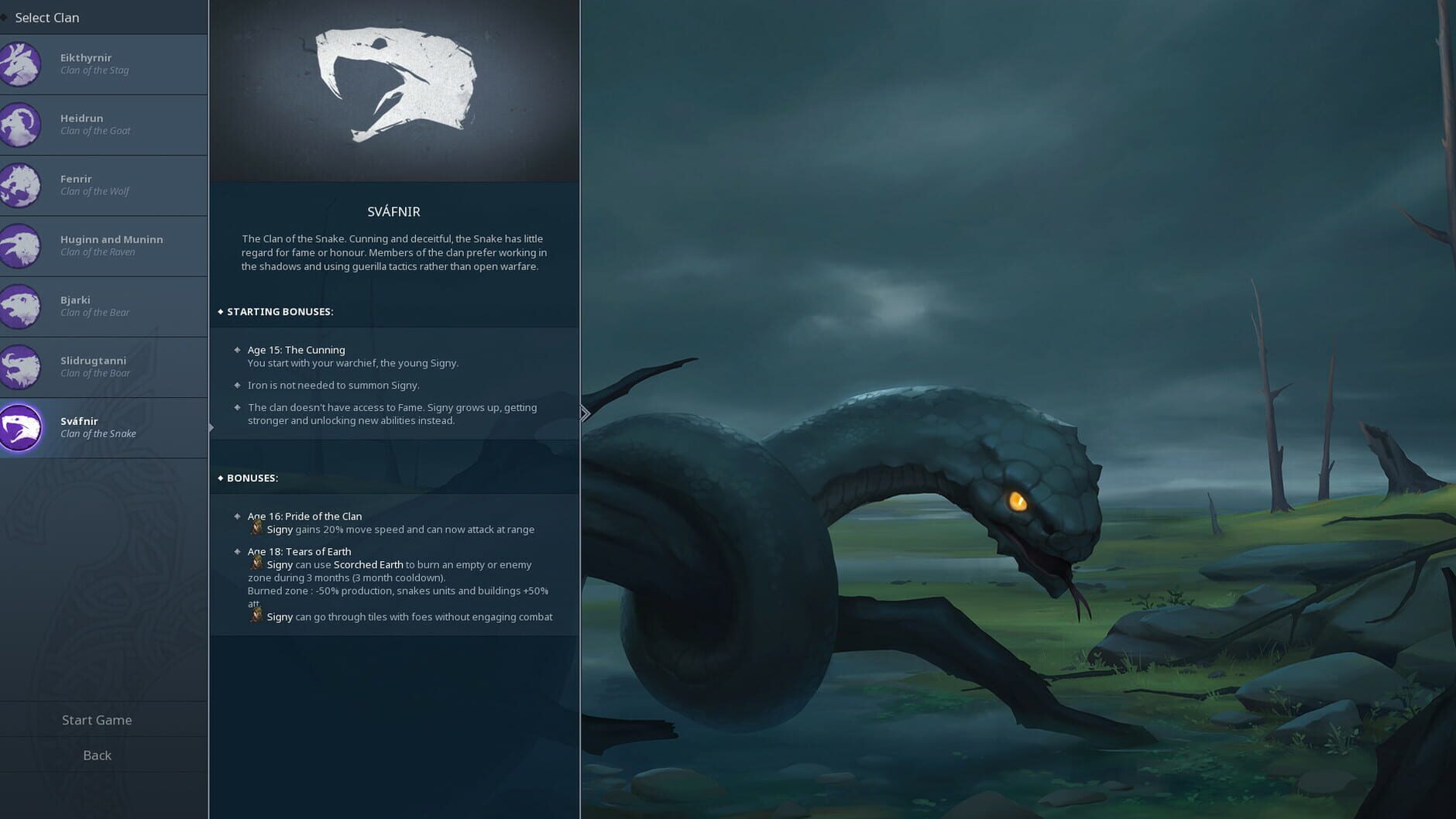 Screenshot for Northgard: Sváfnir, Clan of the Snake