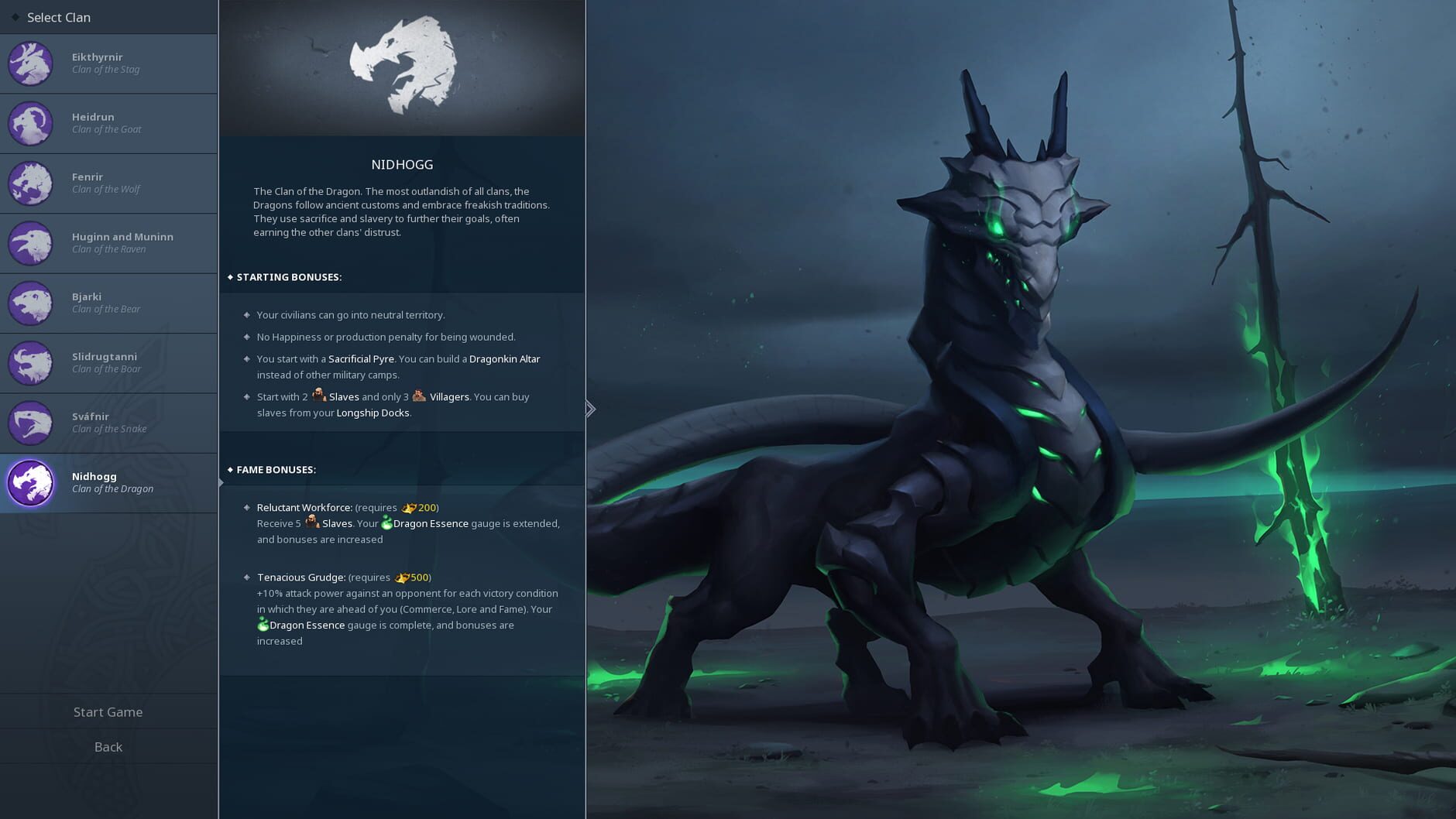 Screenshot for Northgard: Nidhogg, Clan of the Dragon