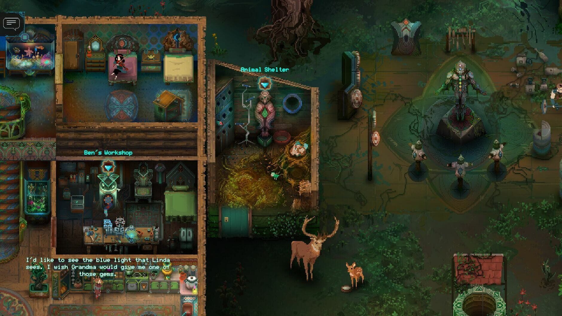 Screenshot for Children of Morta: Paws and Claws