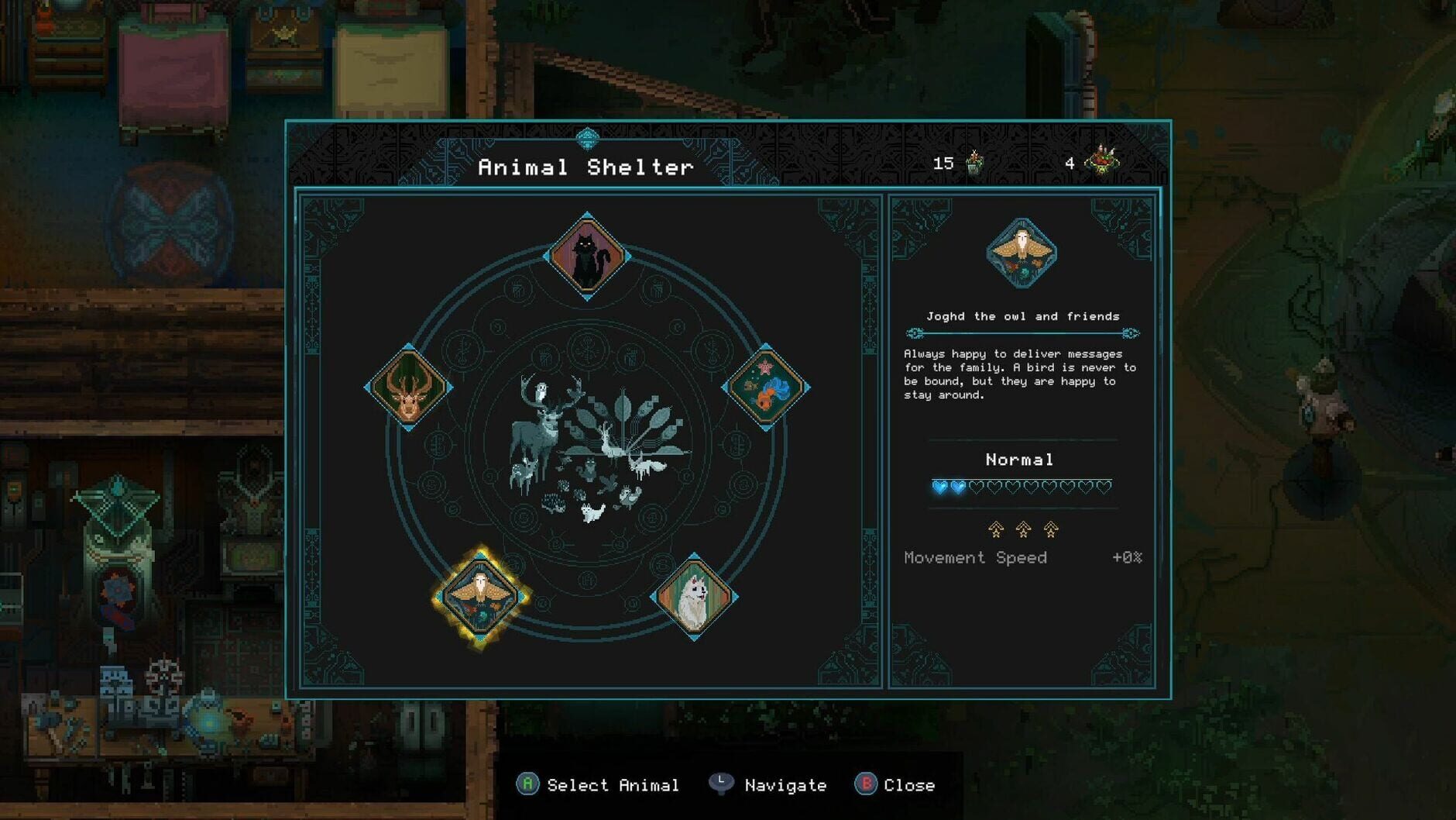 Screenshot for Children of Morta: Paws and Claws