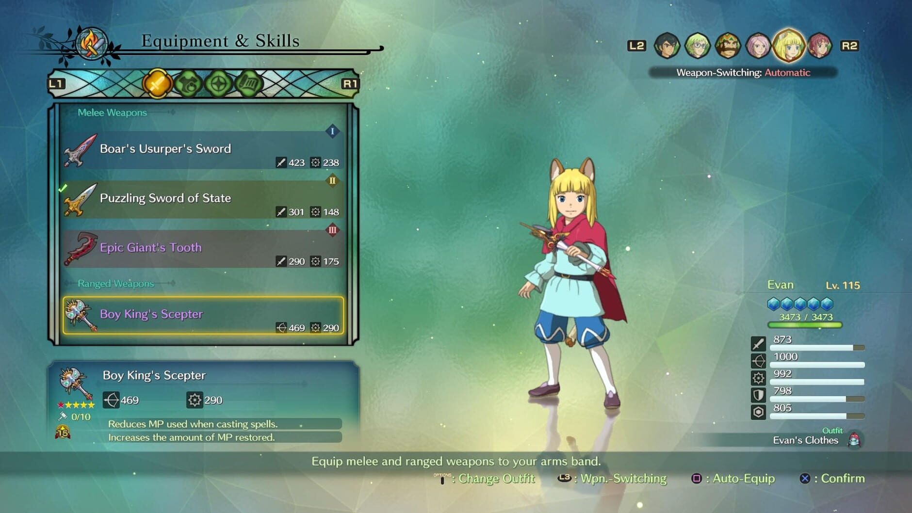 Screenshot for Ni no Kuni II: Revenant Kingdom - The Lair of the Lost Lord