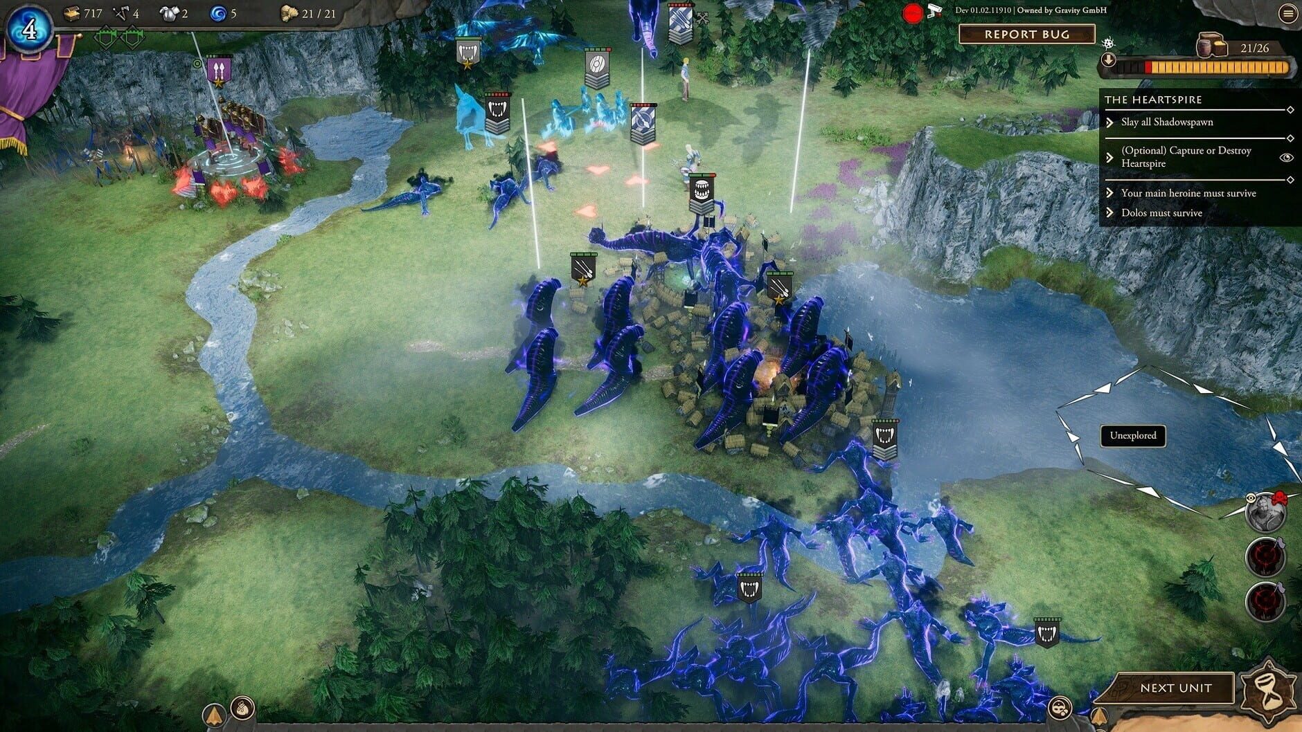 Screenshot for Fantasy General II: Empire Aflame