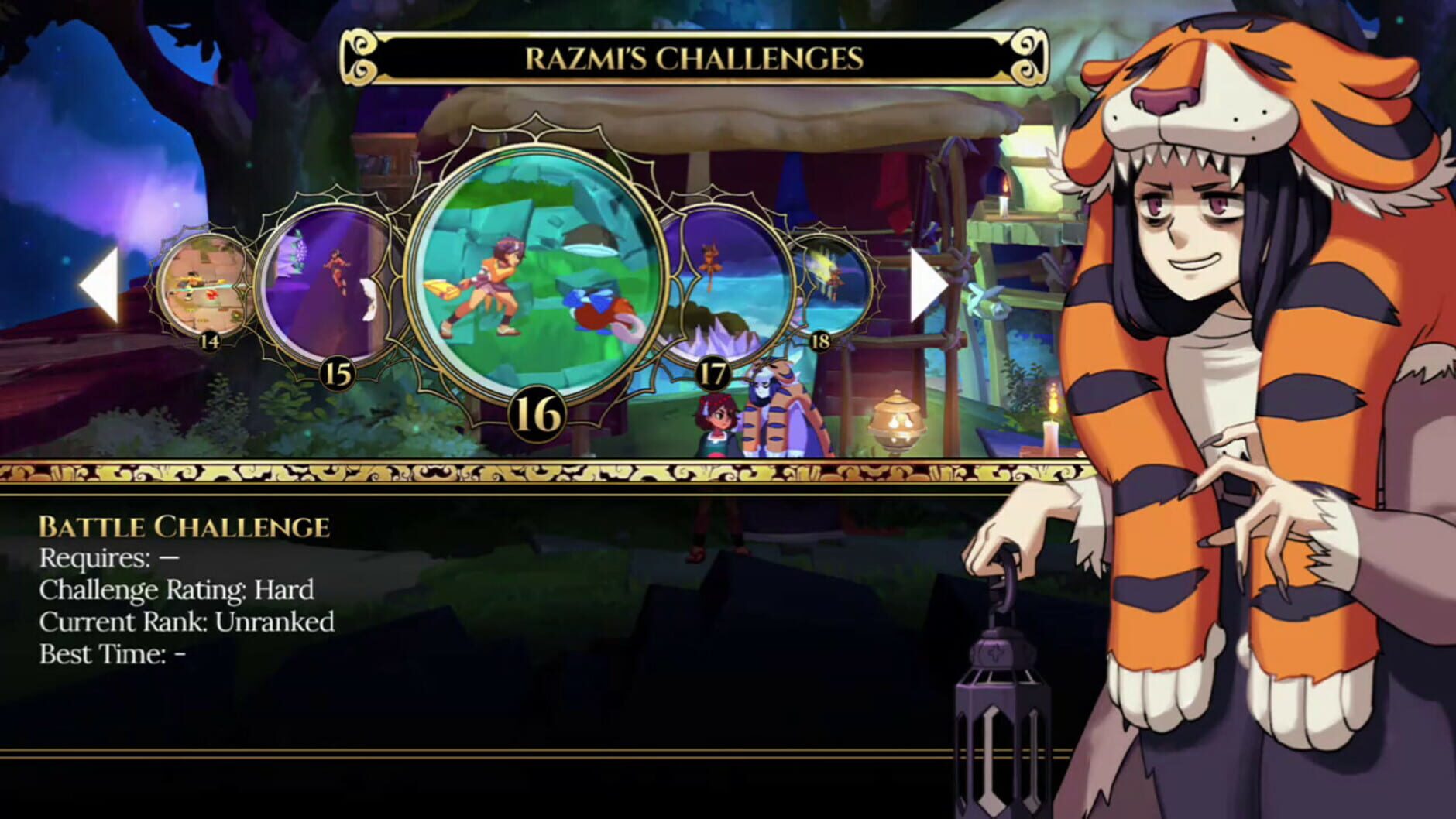 Screenshot for Indivisible: Razmi Challenges
