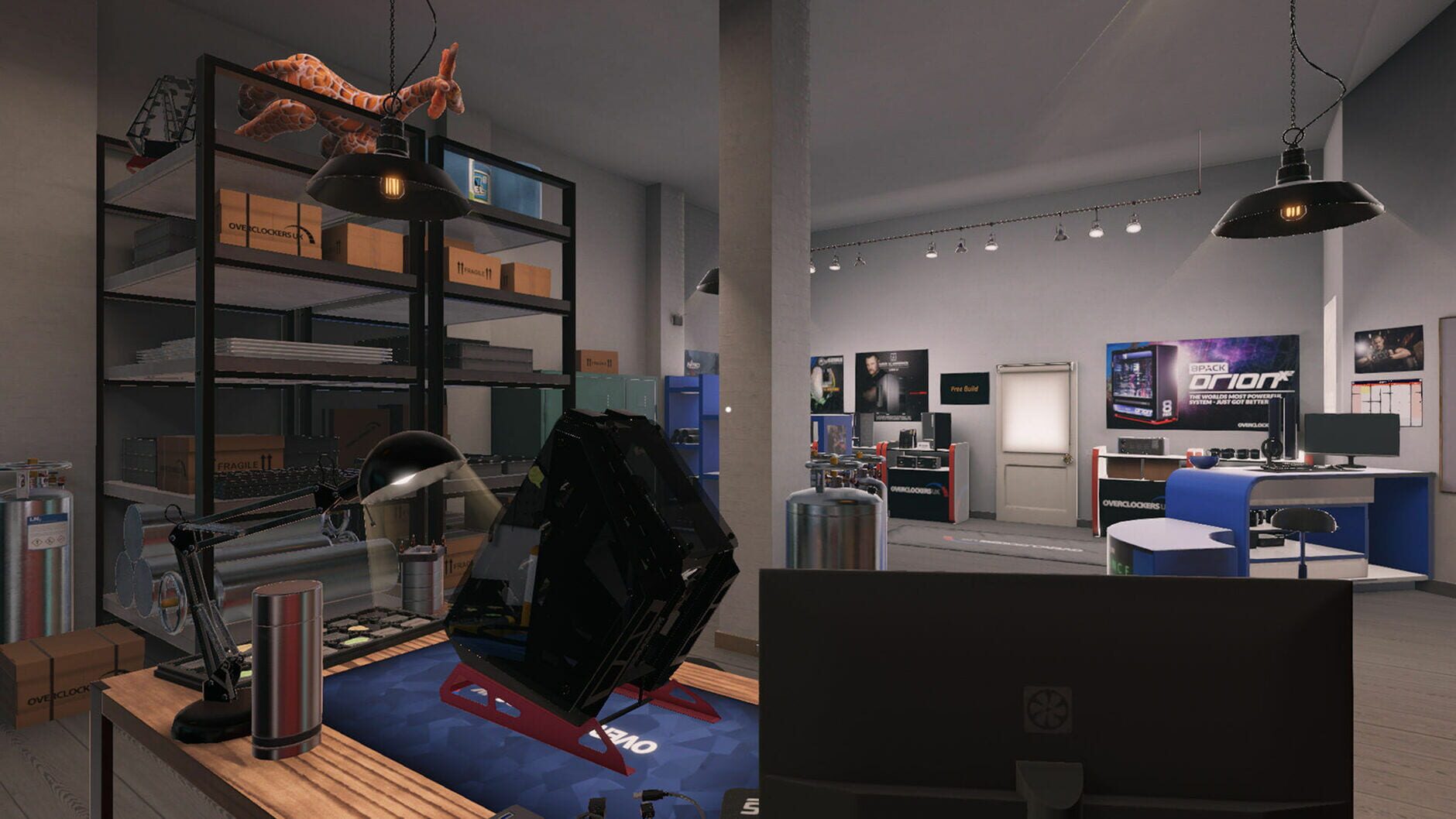 Screenshot for PC Building Simulator: Overclockers UK Workshop
