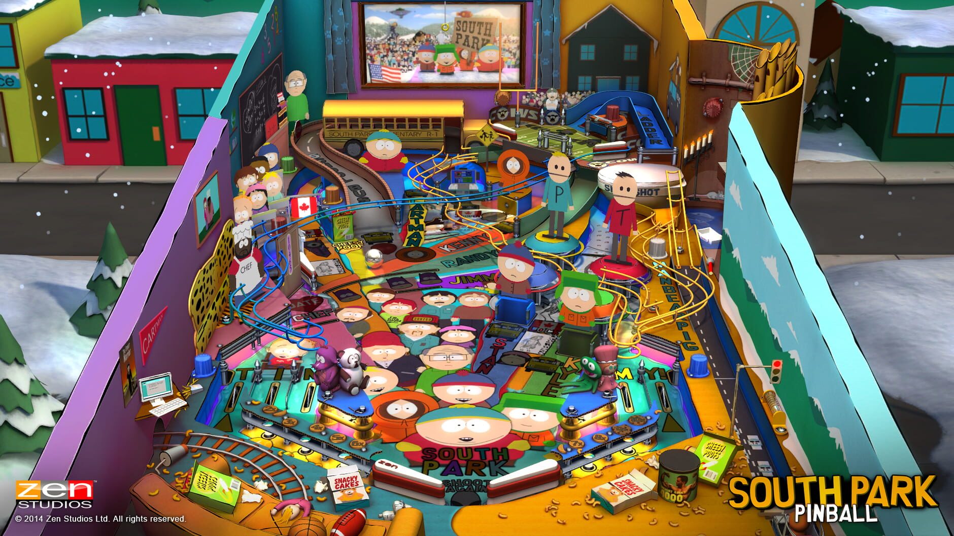 Screenshot for Zen Pinball 2: South Park - Super-Sweet Pinball