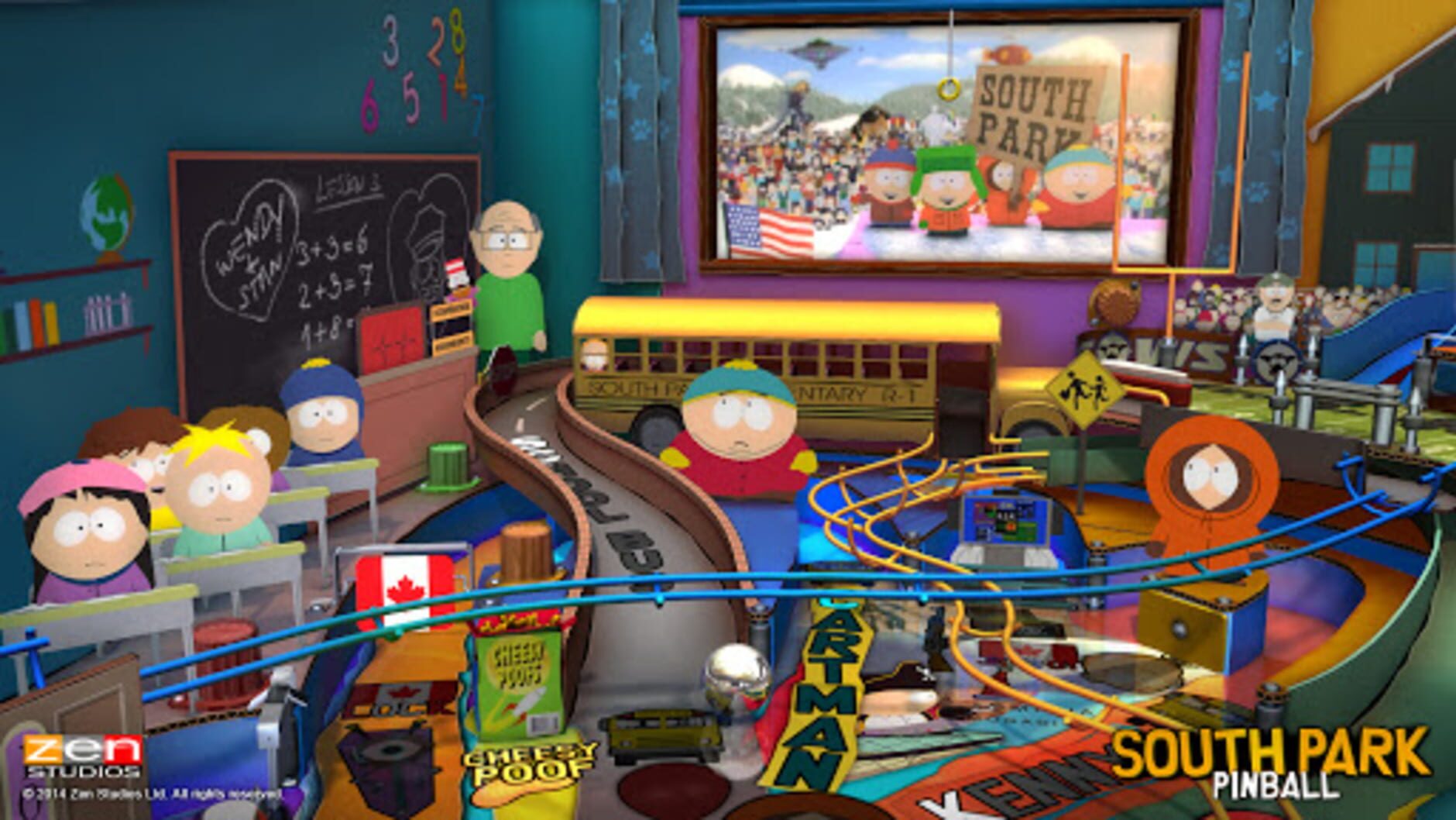 Screenshot for Zen Pinball 2: South Park - Super-Sweet Pinball