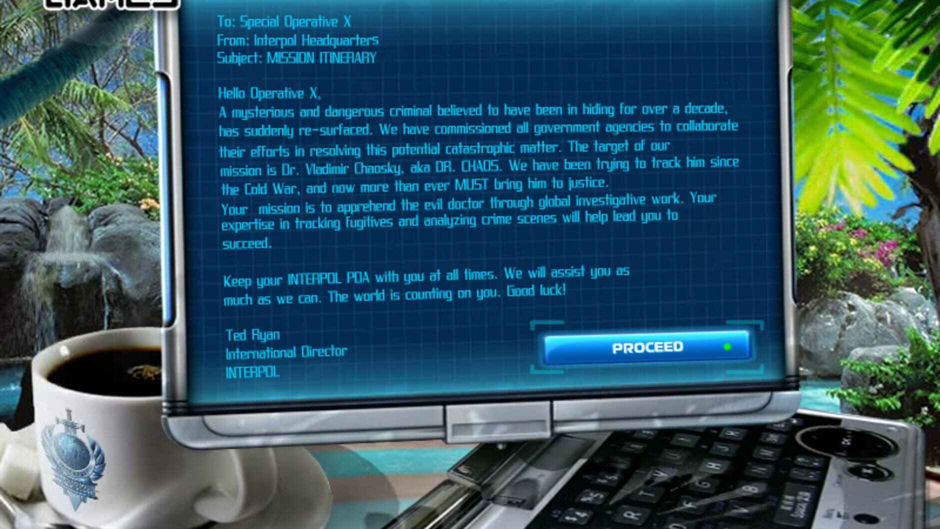 Screenshot for Interpol: The Trail of Dr. Chaos