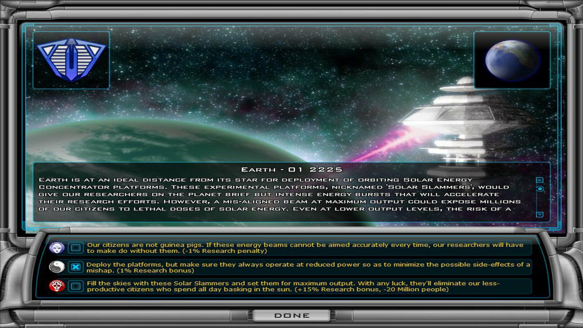 Screenshot for Galactic Civilizations II: Ultimate Edition