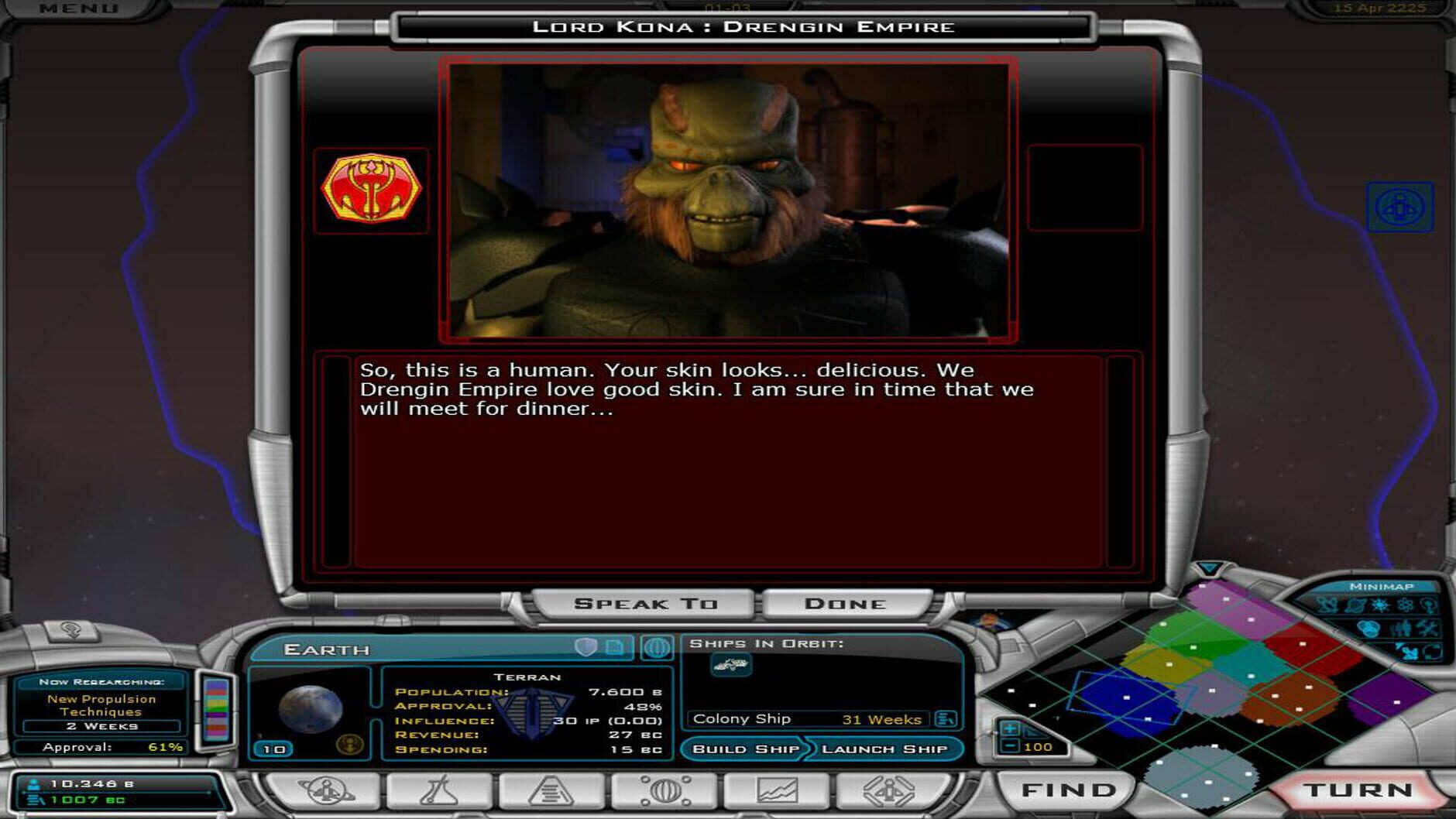 Screenshot for Galactic Civilizations II: Ultimate Edition