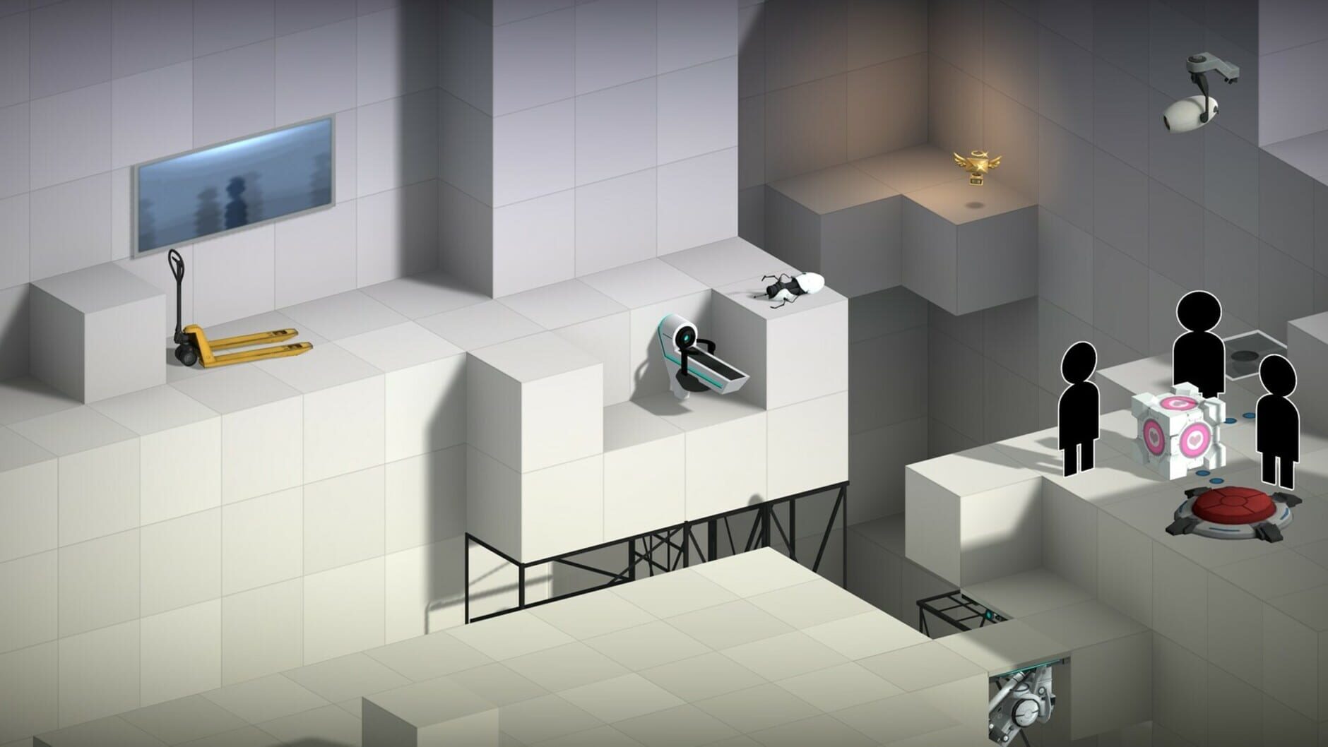 Screenshot for Bridge Constructor Portal: Portal Proficiency