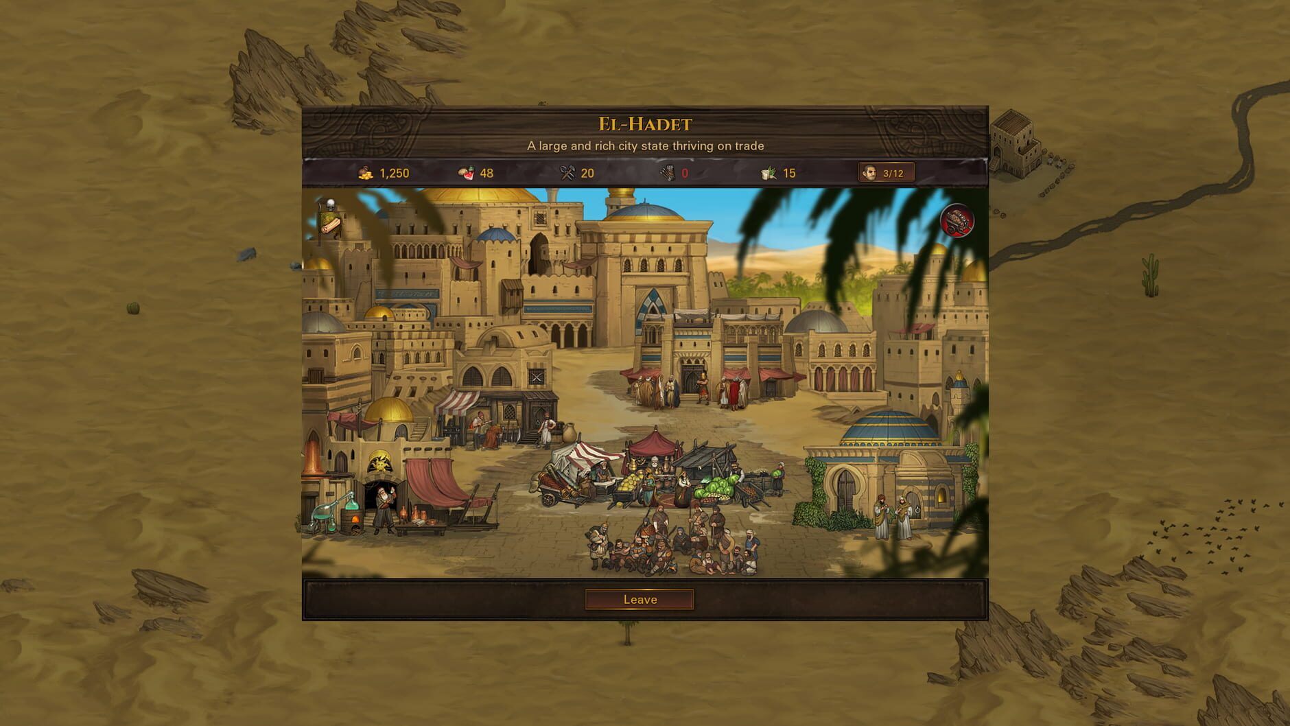 Screenshot for Battle Brothers: Blazing Deserts