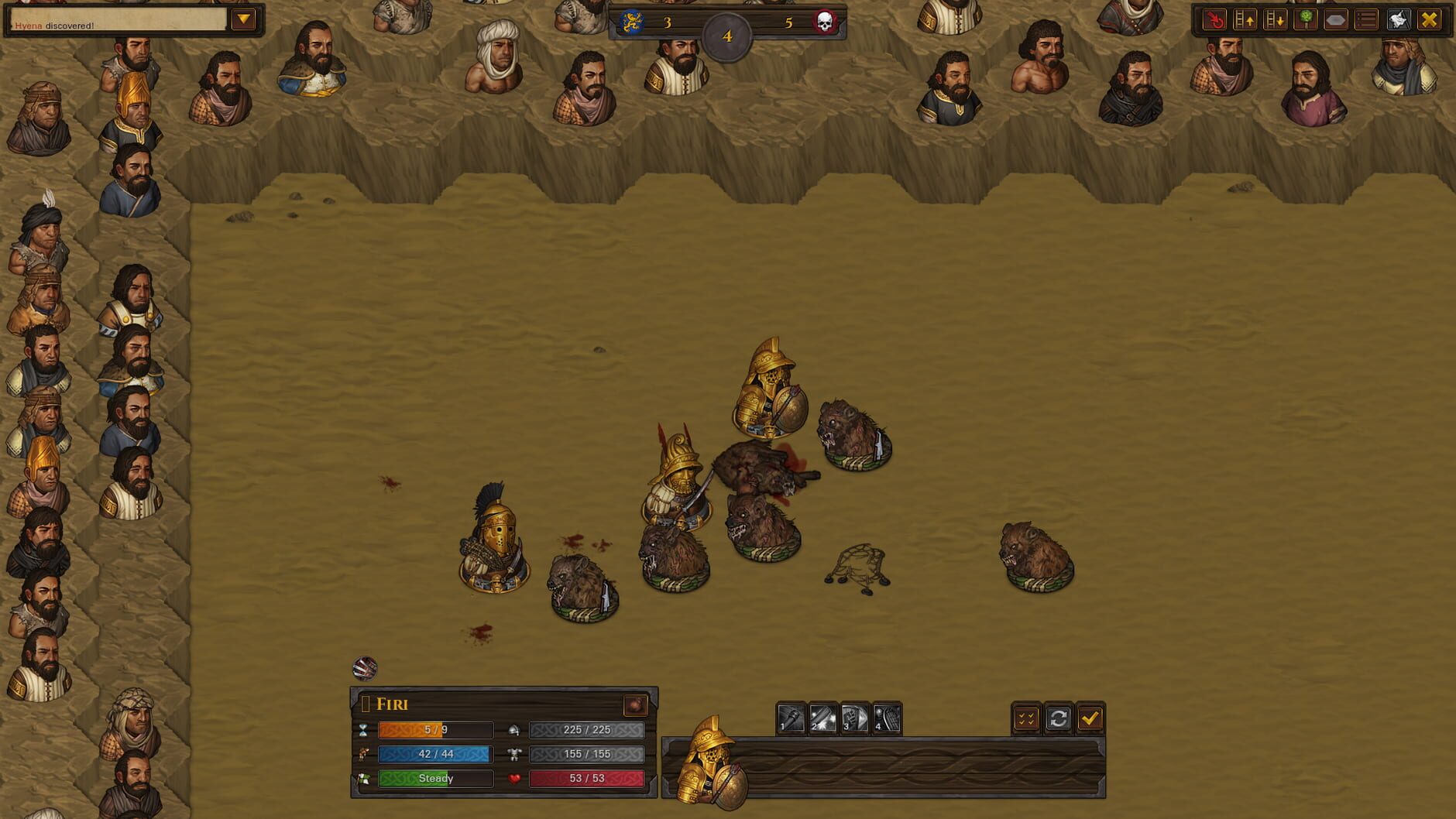 Screenshot for Battle Brothers: Blazing Deserts