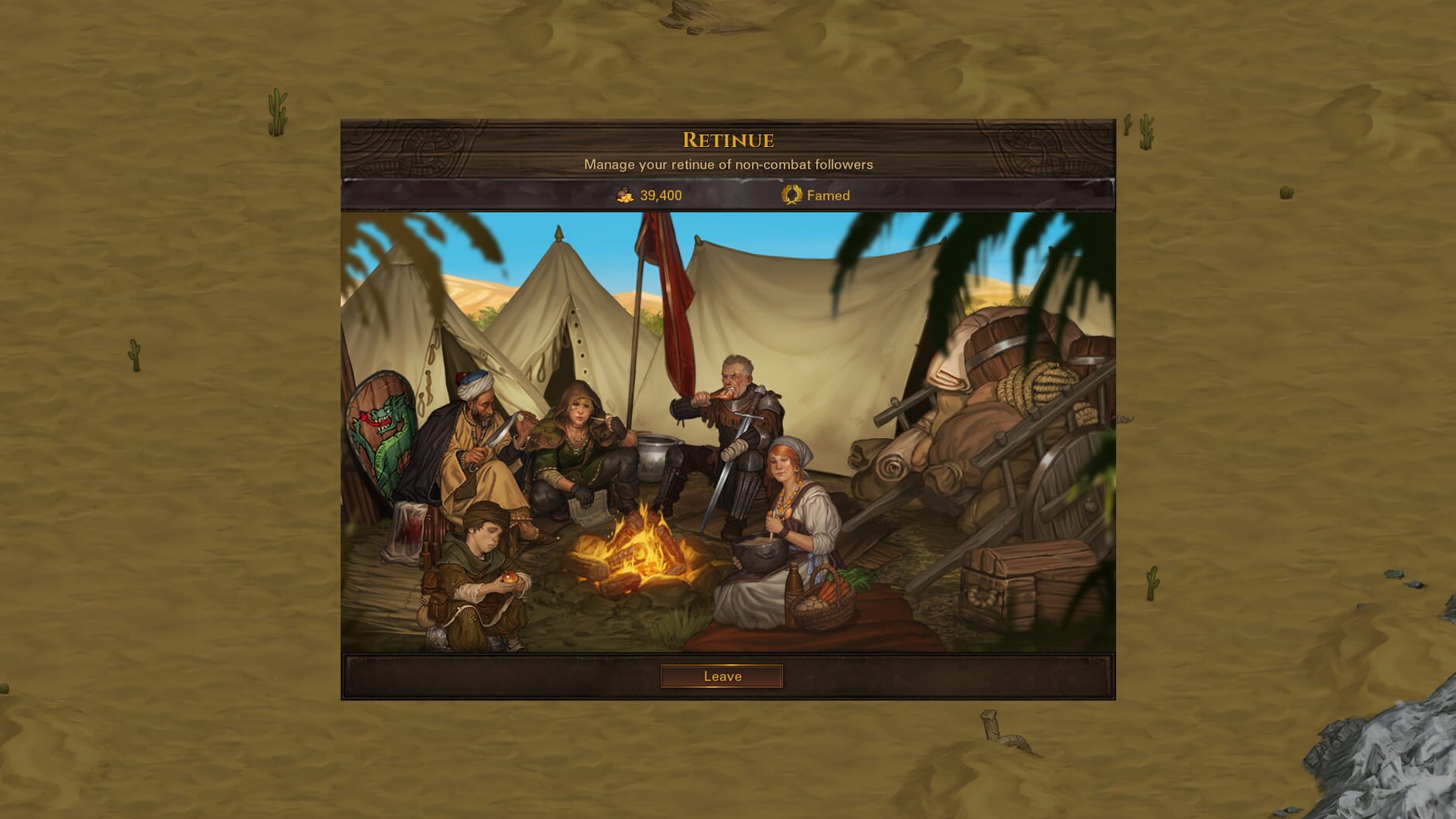 Screenshot for Battle Brothers: Blazing Deserts