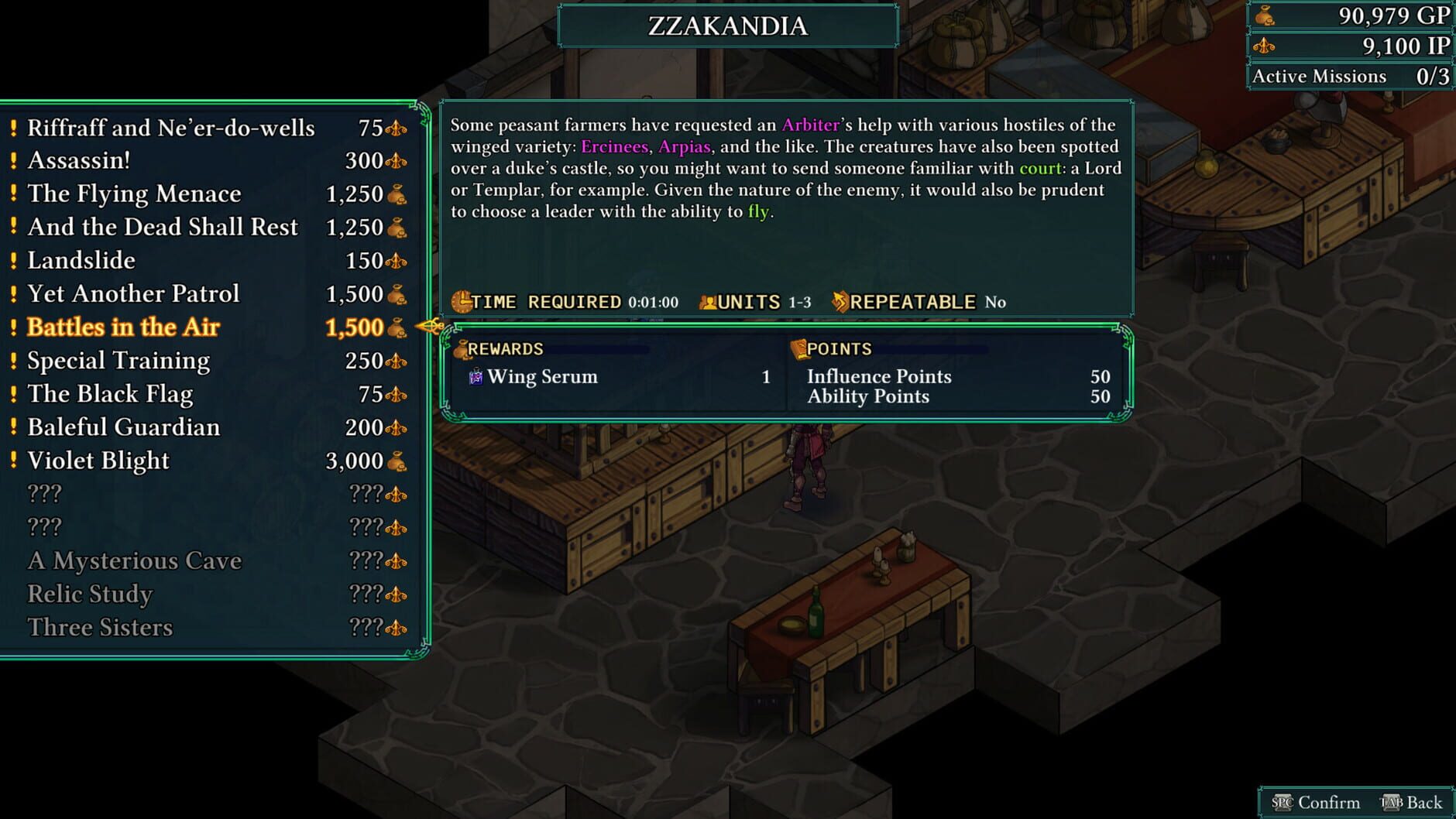Screenshot for Fell Seal: Arbiter's Mark - Missions and Monsters