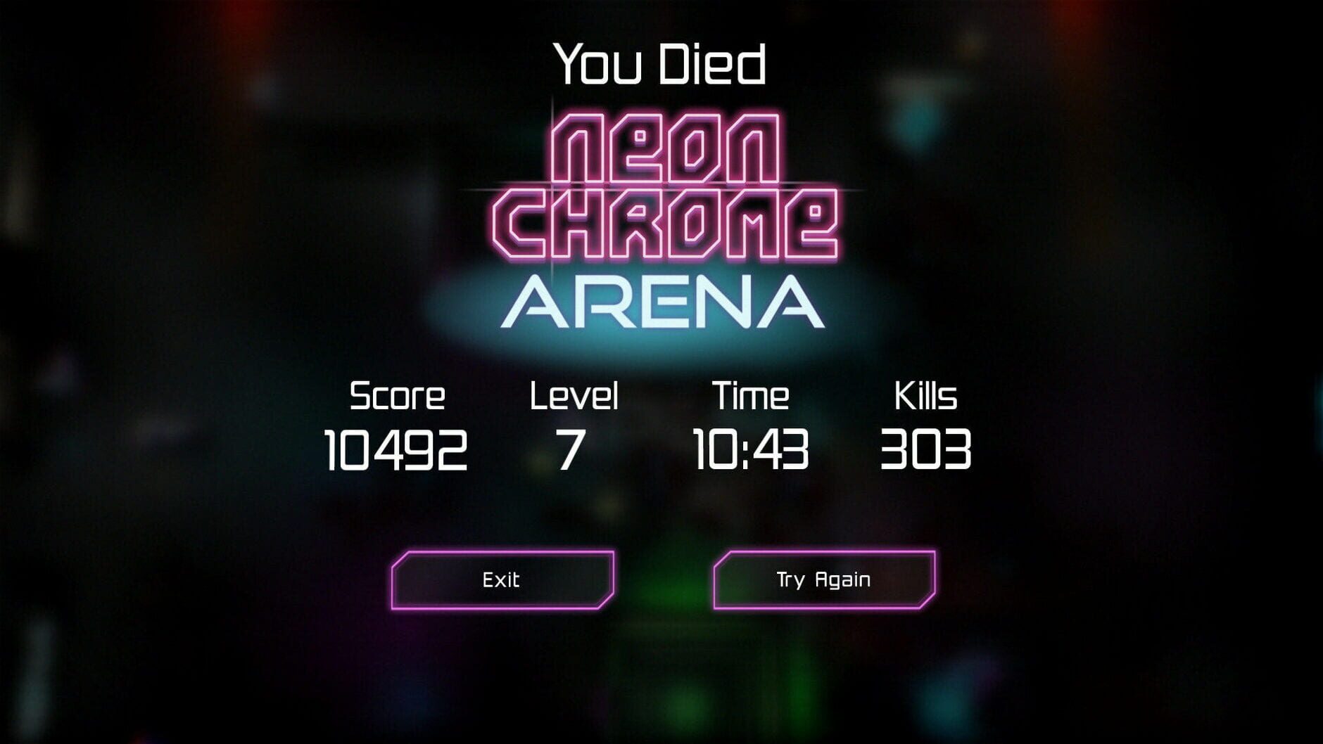 Screenshot for Neon Chrome: Arena