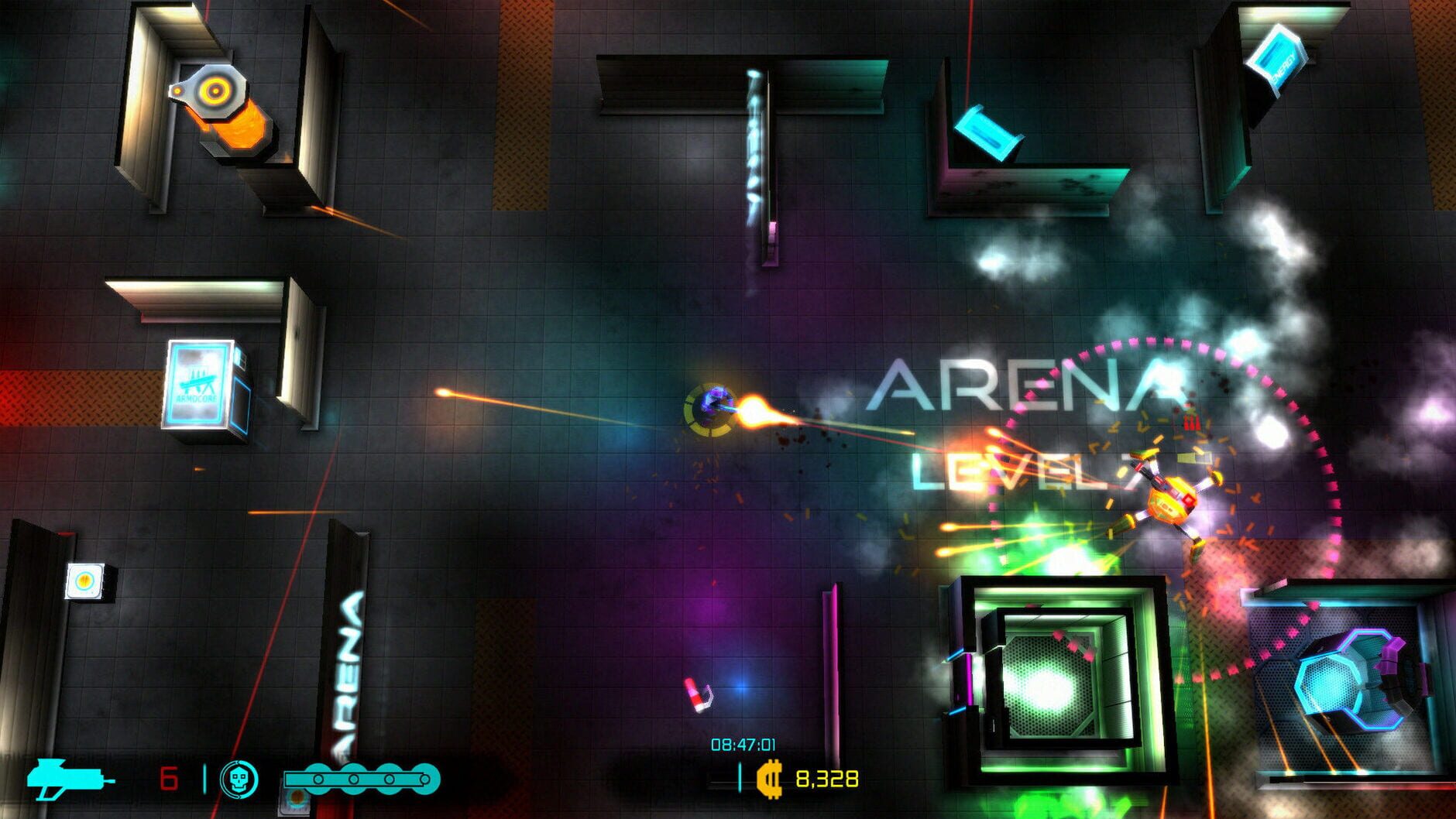 Screenshot for Neon Chrome: Arena