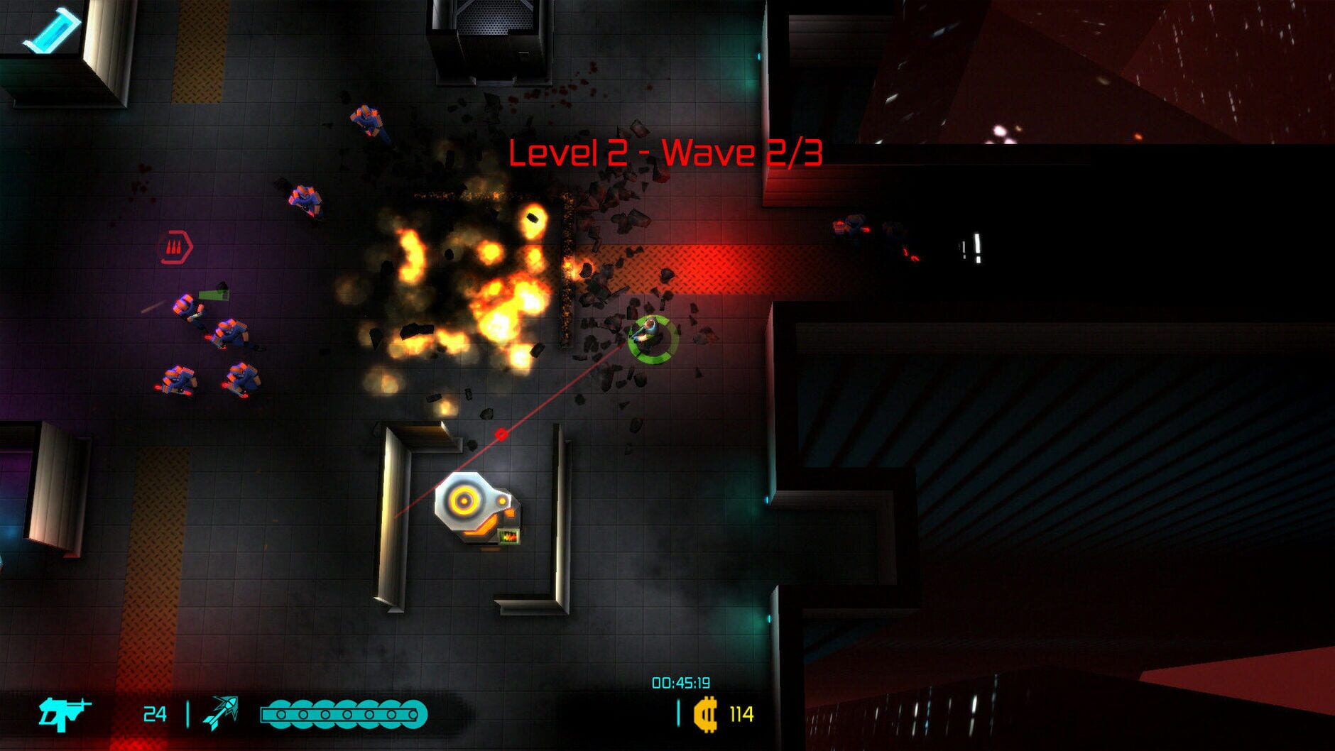 Screenshot for Neon Chrome: Arena