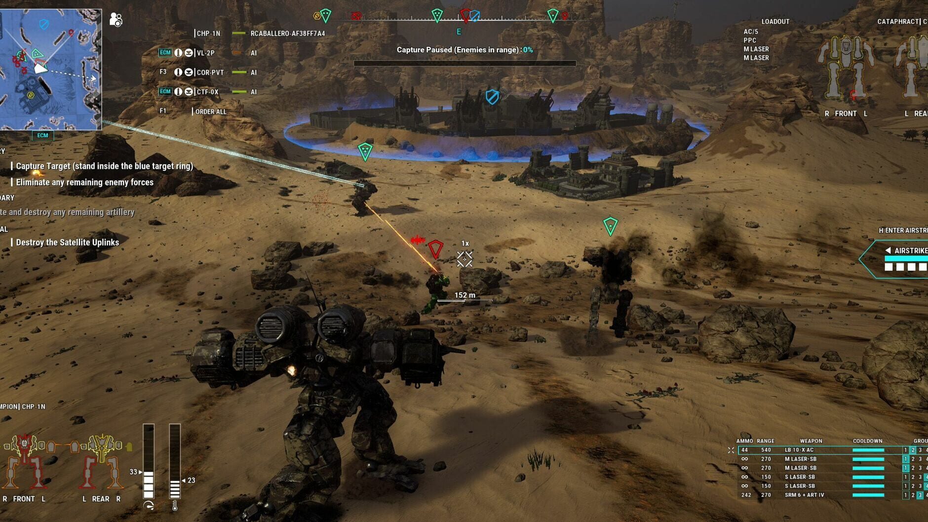Screenshot for MechWarrior 5: Mercenaries - Heroes of the Inner Sphere