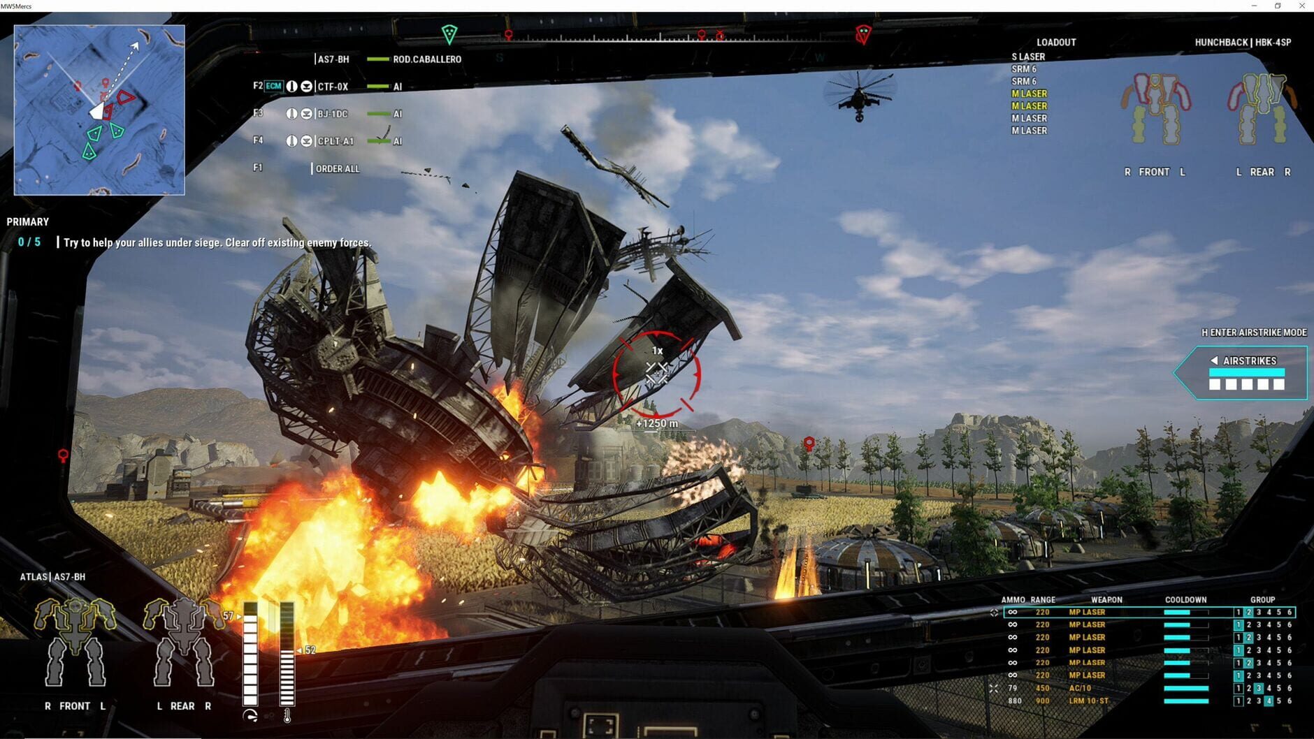 Screenshot for MechWarrior 5: Mercenaries - Heroes of the Inner Sphere