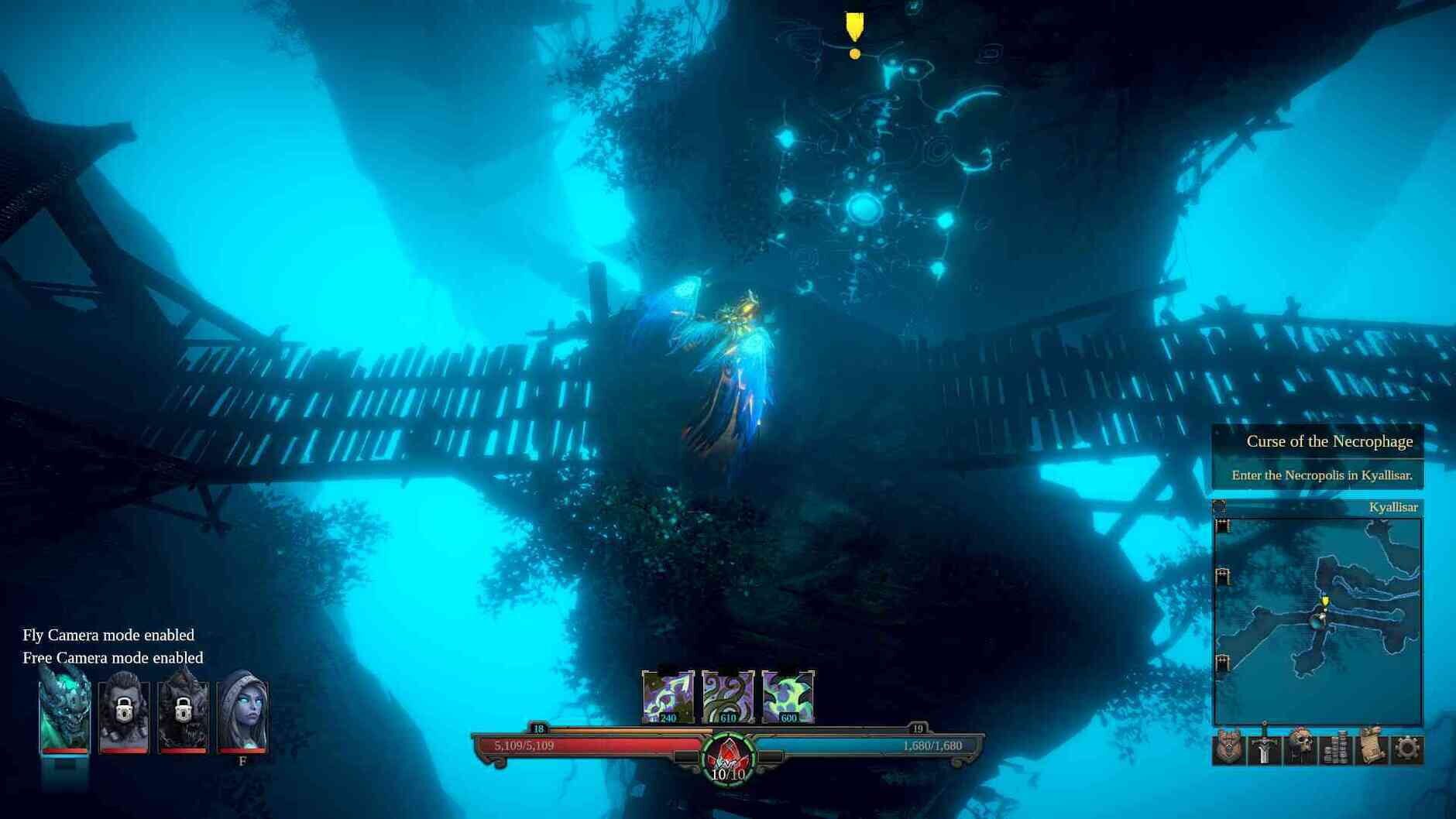 Screenshot for Shadows: Awakening - Necrophage's Curse
