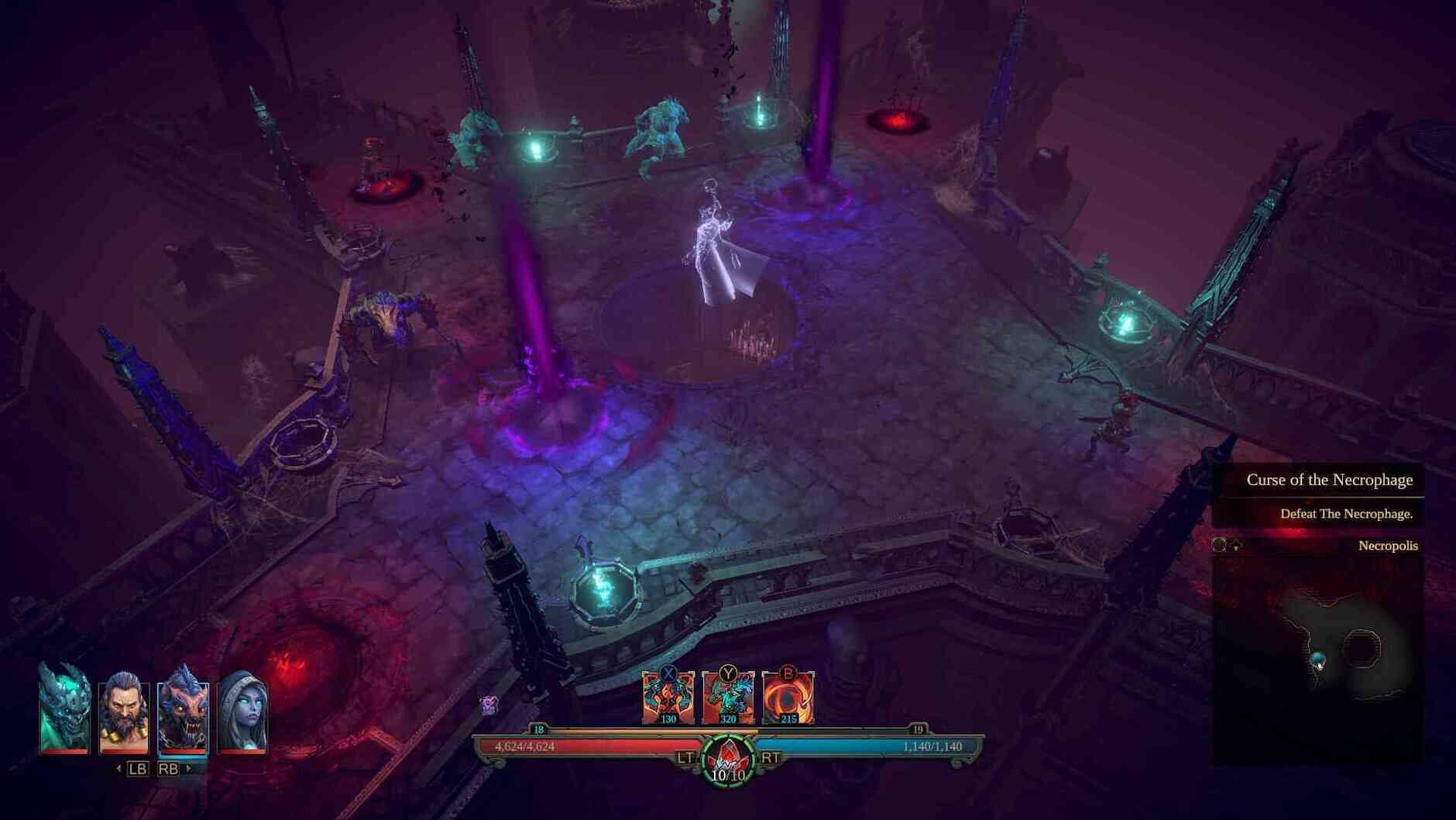 Screenshot for Shadows: Awakening - Necrophage's Curse