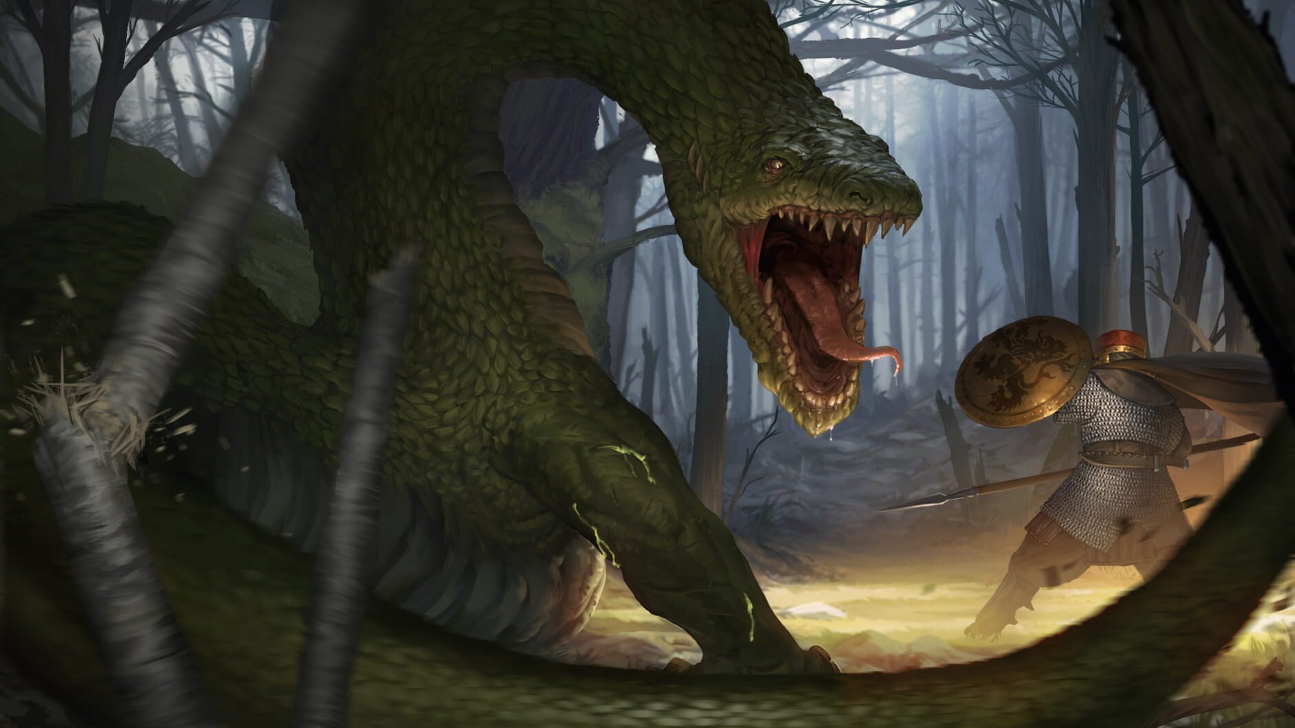 Screenshot for Battle Brothers: Lindwurm