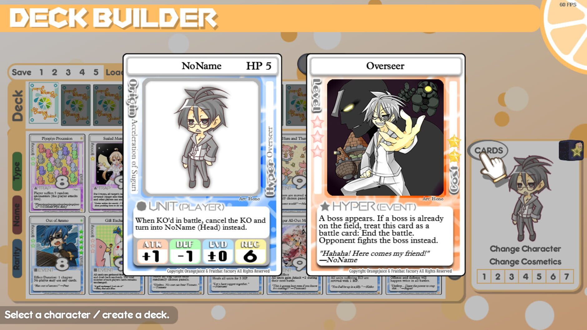 Screenshot for 100% Orange Juice: Kiriko & NoName Pack