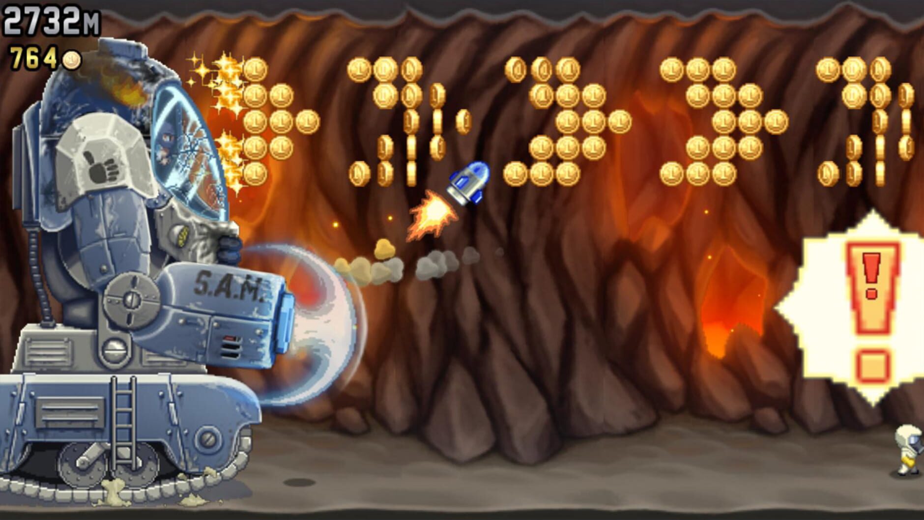 Screenshot for Jetpack Joyride Deluxe