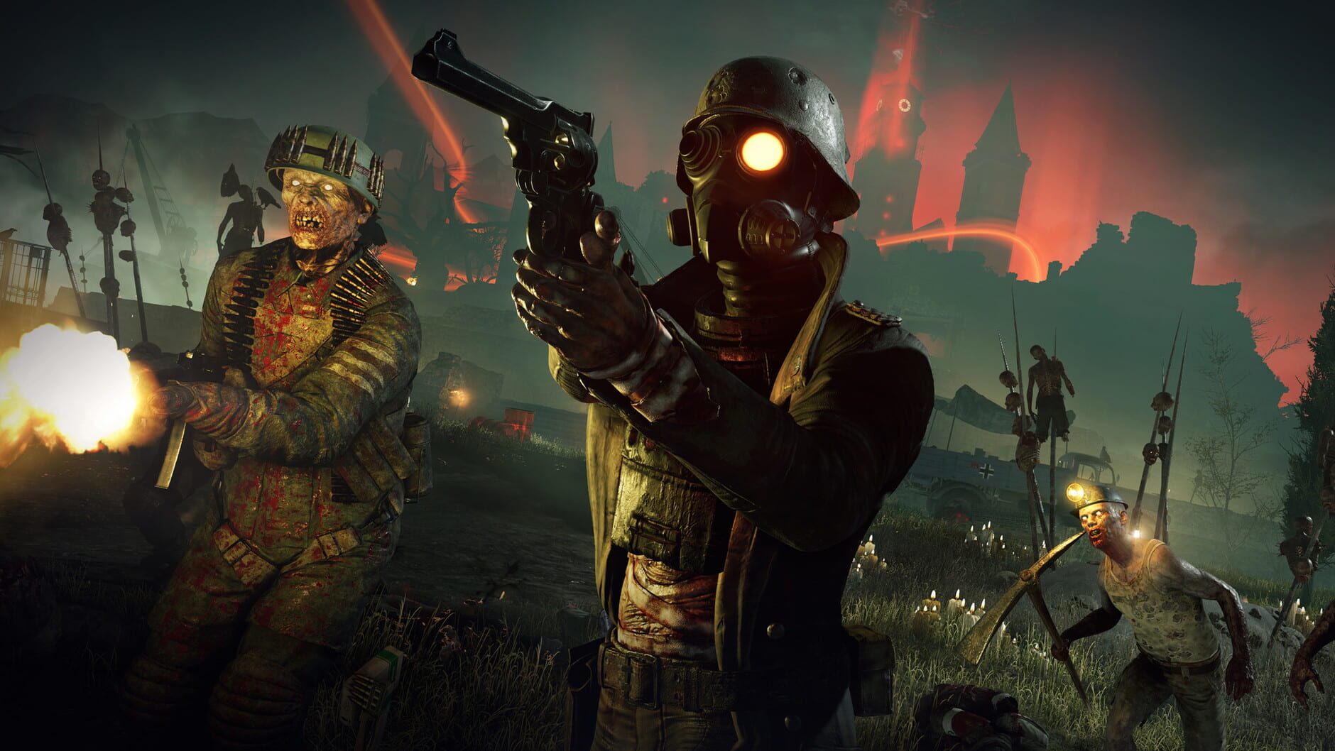 Screenshot for Zombie Army 4: Dead War - Mission 8: Abaddon Asylum