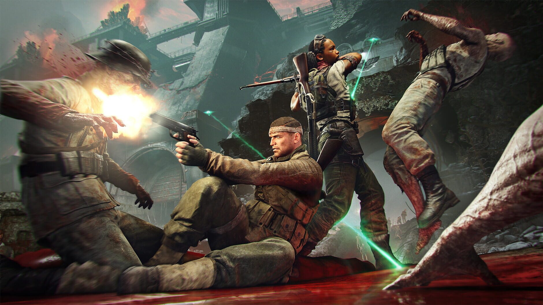 Screenshot for Zombie Army 4: Dead War - Mission 4: Damnation Valley