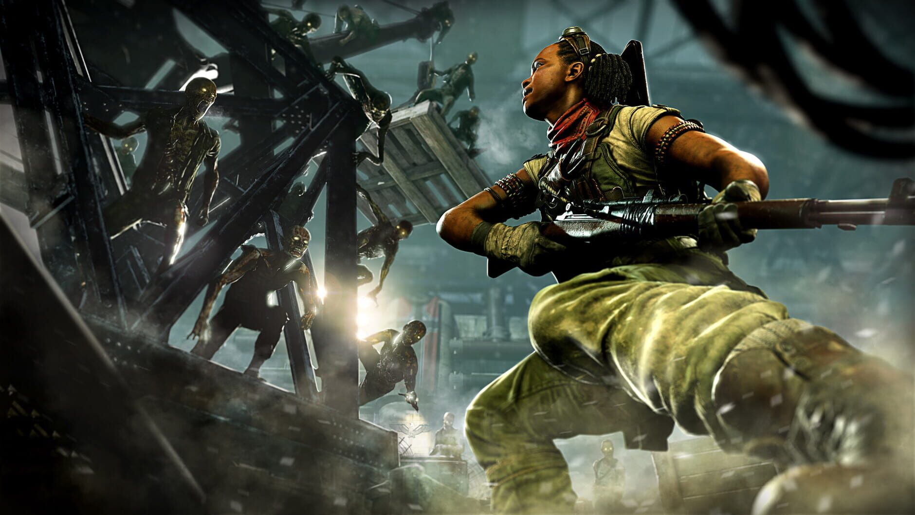 Screenshot for Zombie Army 4: Dead War - Mission 1: Terror Lab