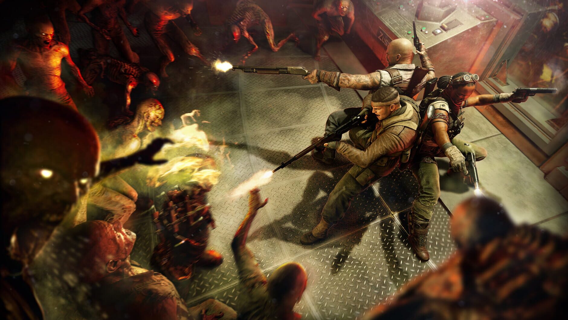Screenshot for Zombie Army 4: Dead War - Mission 1: Terror Lab